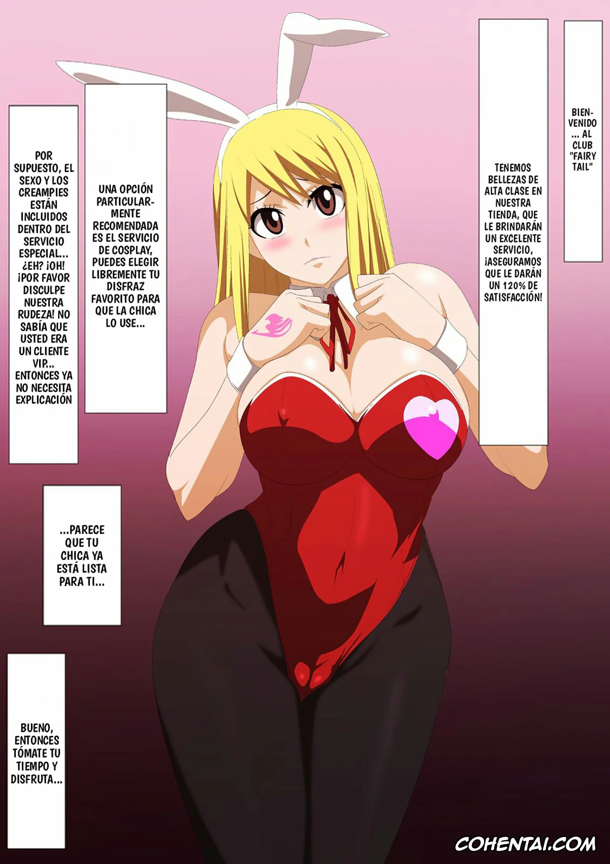 Fairy Tail porno, Lucy Heartfilia porno, EroCos Vol. 48 (Fairy Tail), pagina 2