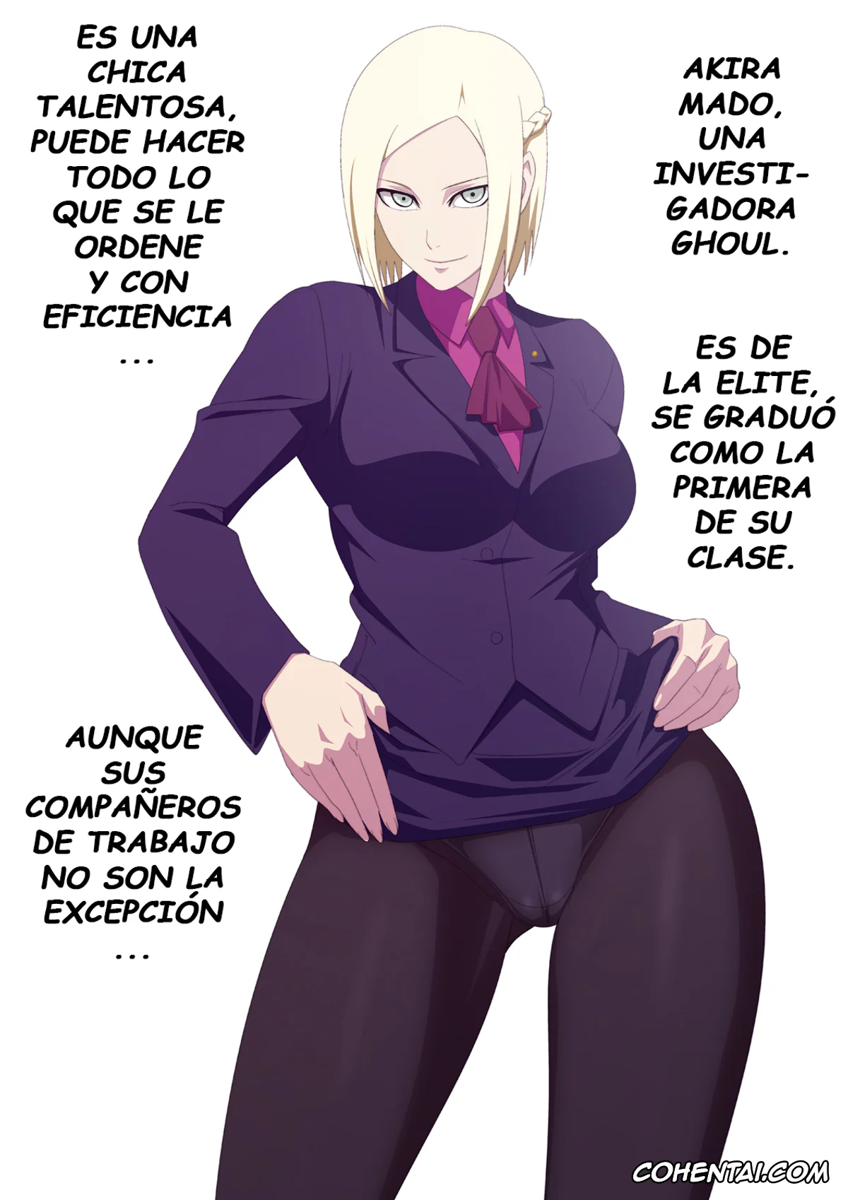 Tokyo Ghoul porno, Akira Mado porno, EroCos Vol. 38 (Tokyo Ghoul), pagina 2