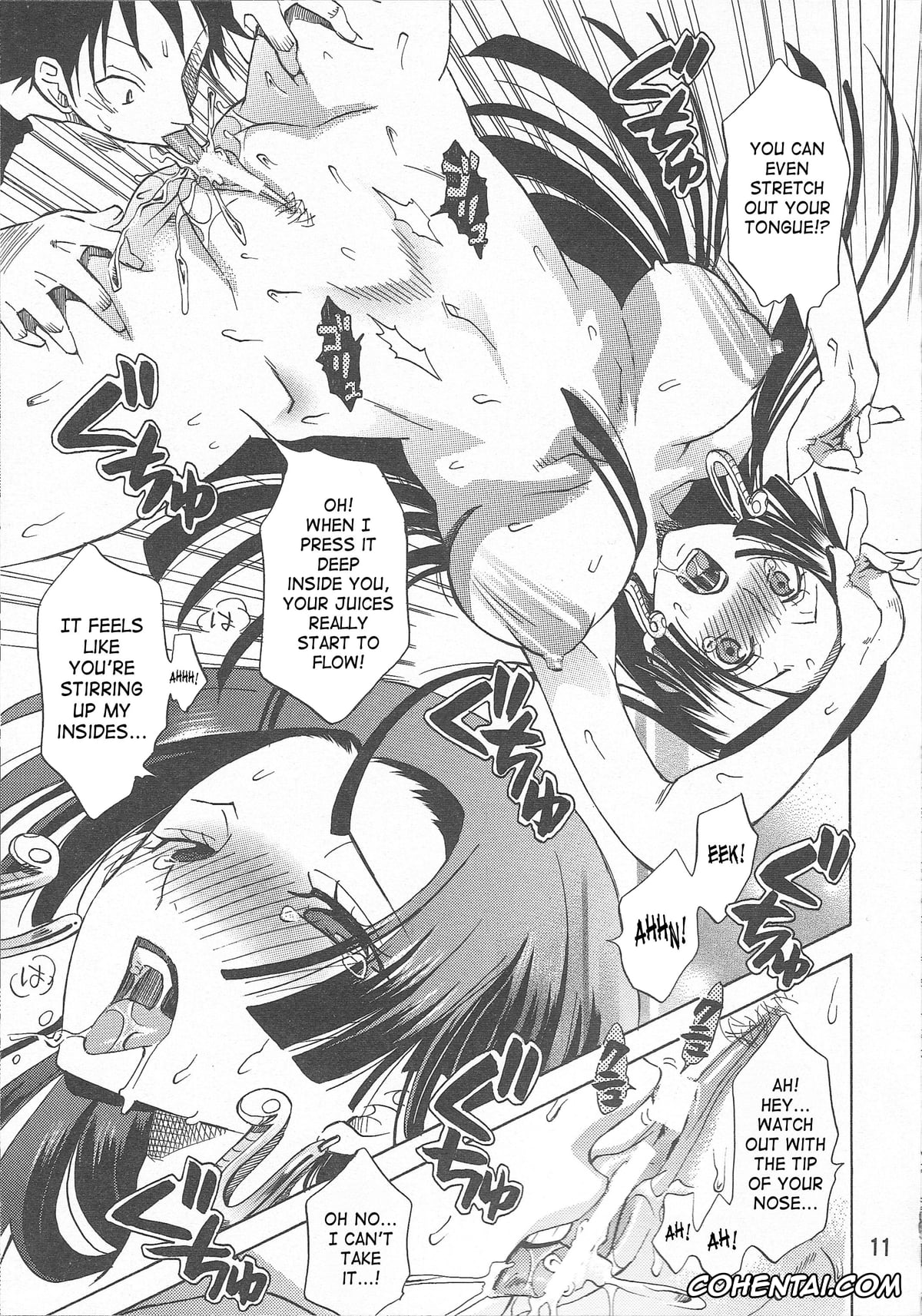 One Piece porno, Boa Hancock porno, Monkey D. Luffy porno, Hebihime-sama Goranshin desu! 2 (ONE PIECE), pagina 11