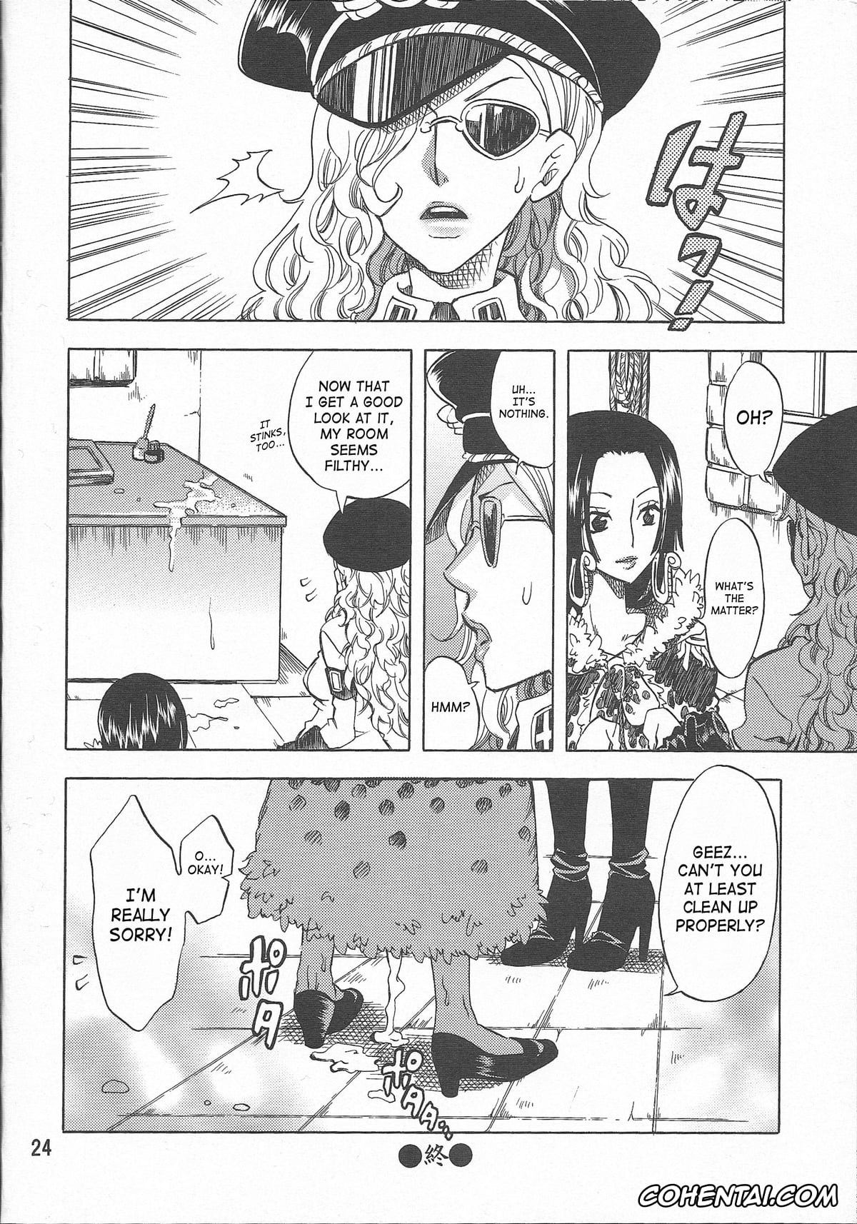 One Piece hentai, Boa Hancock hentai, Monkey D. Luffy hentai, Hebihime-sama Goranshin desu! 2 (ONE PIECE), pagina 24