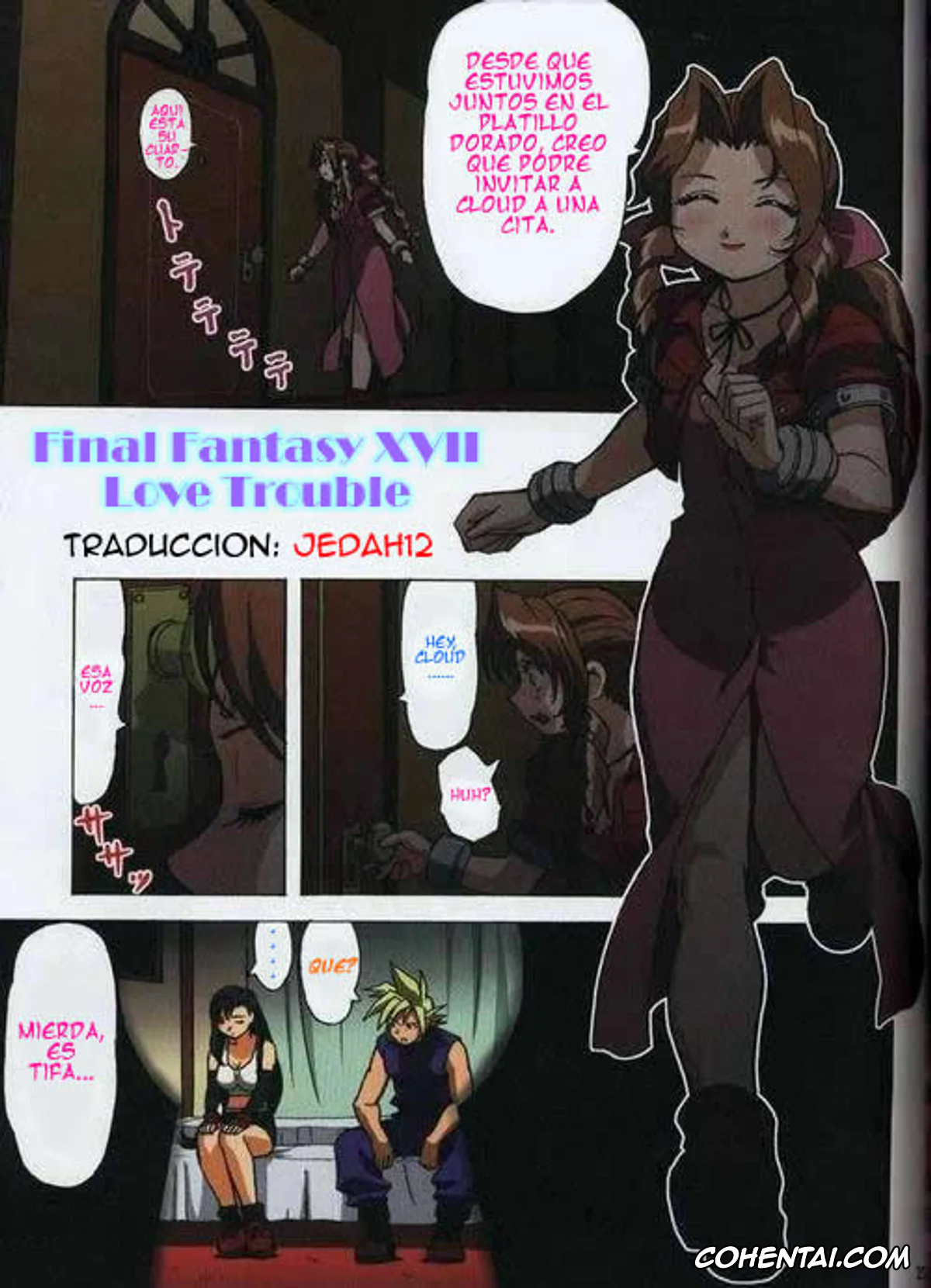 Final Fantasy porno, Tifa Lockhart porno, Love Trouble (Final Fantasy VII), pagina 2