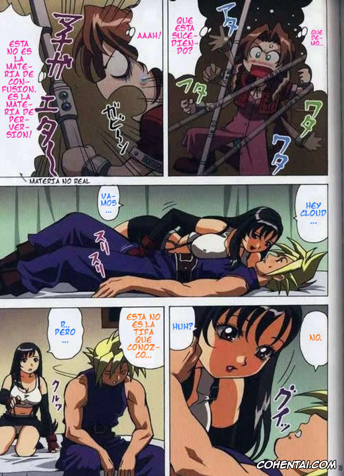 Final Fantasy hentai, Tifa Lockhart hentai, Love Trouble (Final Fantasy VII), pagina 6