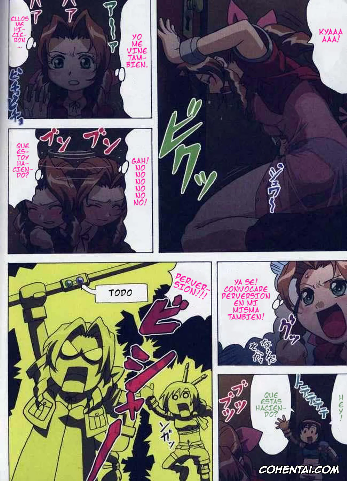 Final Fantasy hentai, Tifa Lockhart hentai, Love Trouble (Final Fantasy VII), pagina 15