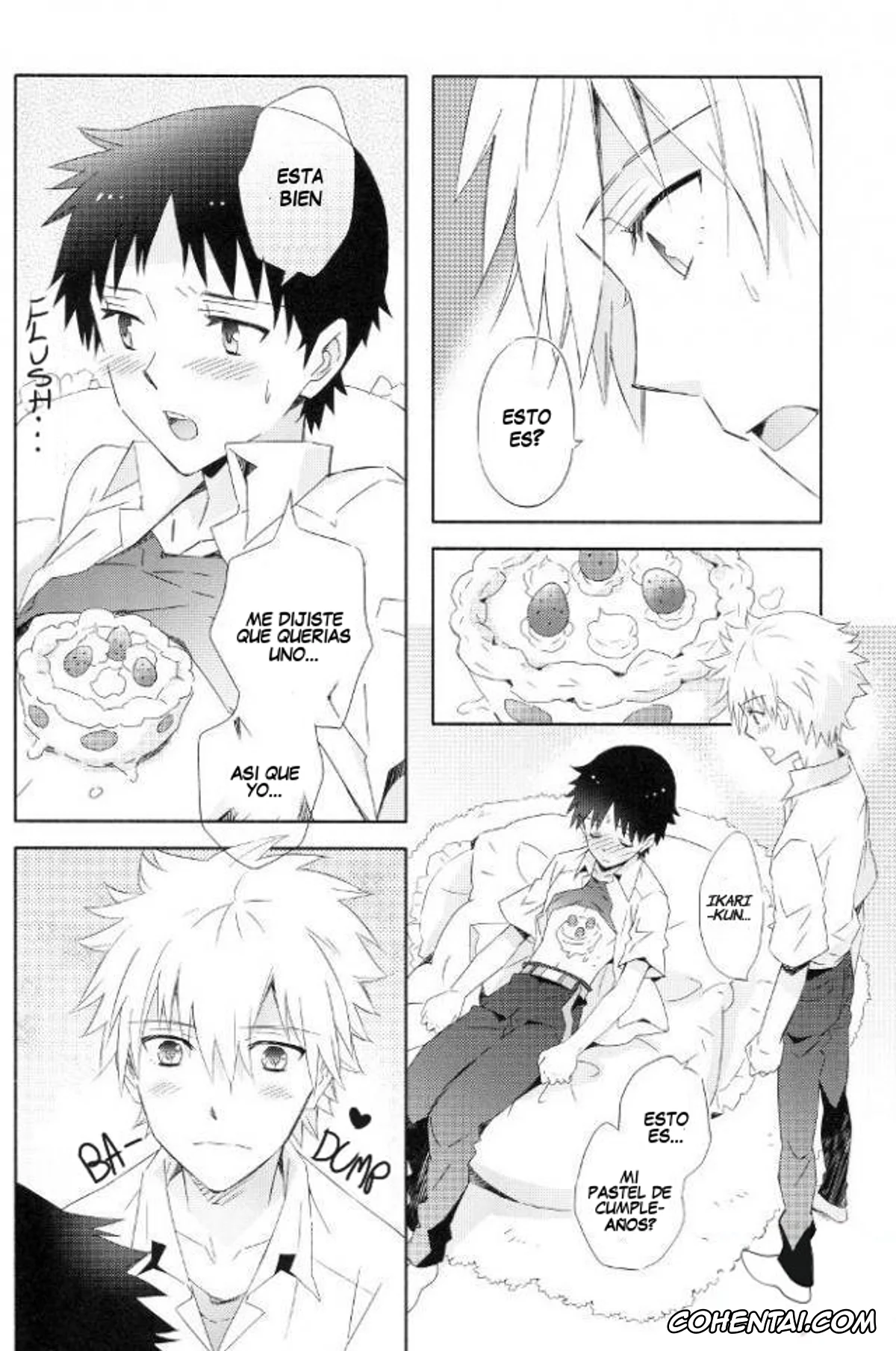Neon Genesis Evangelion hentai, Kaworu Nagisa hentai, Shinji Ikari hentai, Melt (Neon Genesis Evangelion), pagina 3