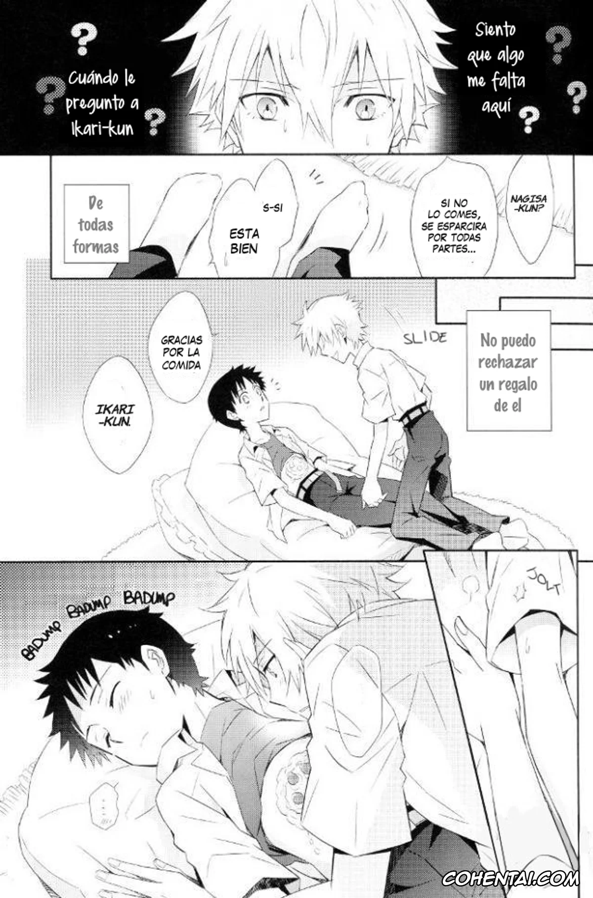 Neon Genesis Evangelion xxx, Kaworu Nagisa xxx, Shinji Ikari xxx, Melt (Neon Genesis Evangelion), pagina 4