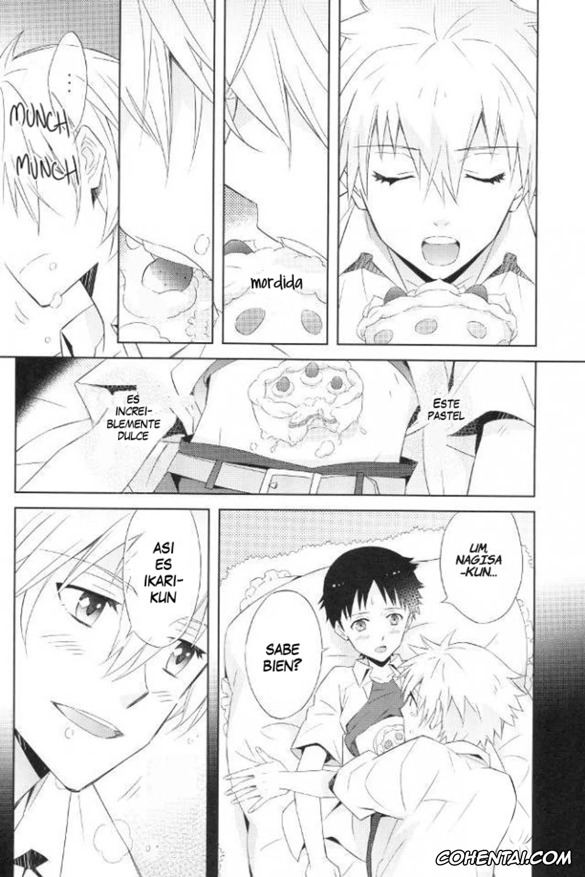 Neon Genesis Evangelion porno, Kaworu Nagisa porno, Shinji Ikari porno, Melt (Neon Genesis Evangelion), pagina 5