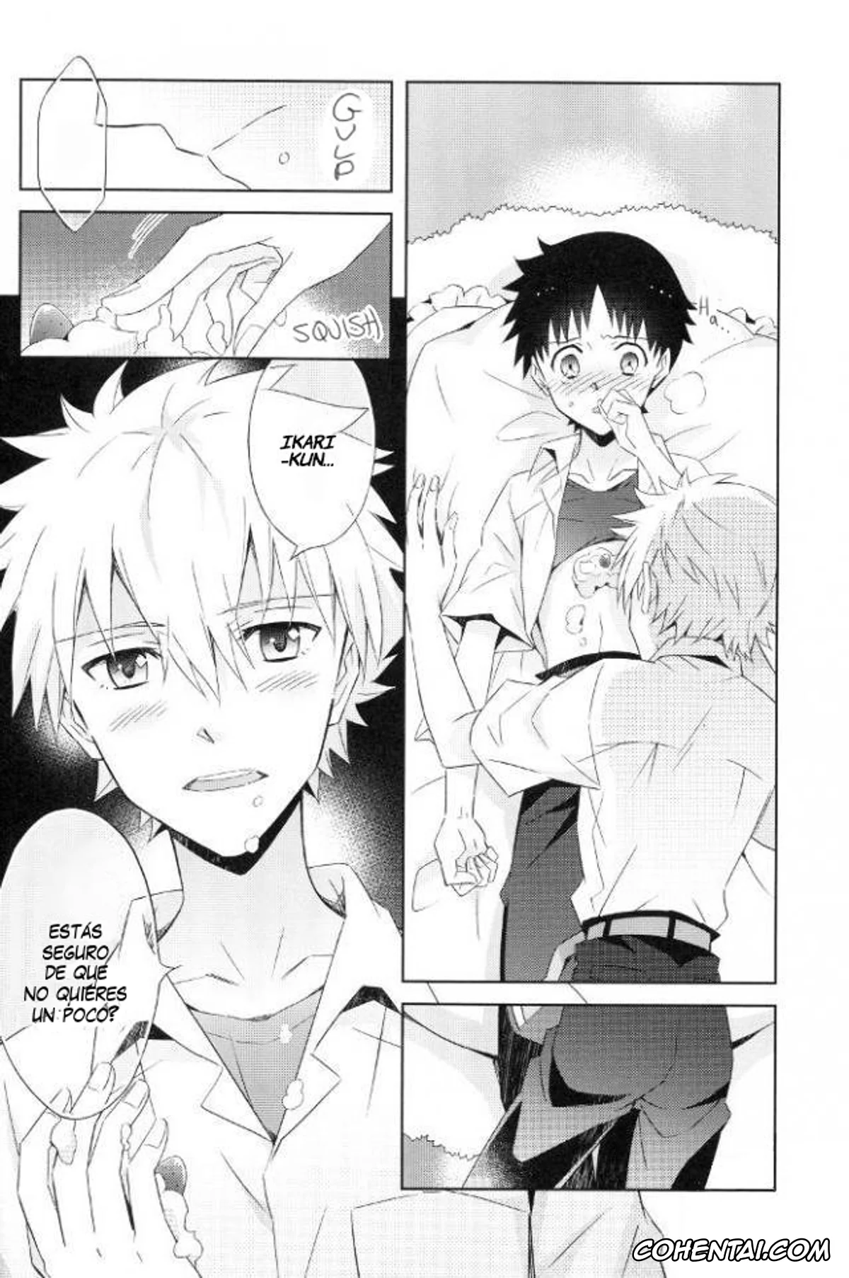 Neon Genesis Evangelion xxx, Kaworu Nagisa xxx, Shinji Ikari xxx, Melt (Neon Genesis Evangelion), pagina 7