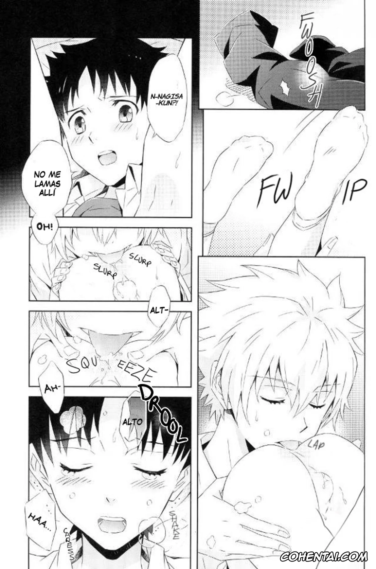 Neon Genesis Evangelion xxx, Kaworu Nagisa xxx, Shinji Ikari xxx, Melt (Neon Genesis Evangelion), pagina 10