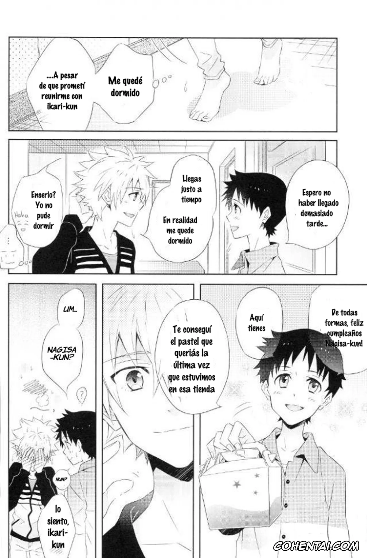 Neon Genesis Evangelion porno, Kaworu Nagisa porno, Shinji Ikari porno, Melt (Neon Genesis Evangelion), pagina 17
