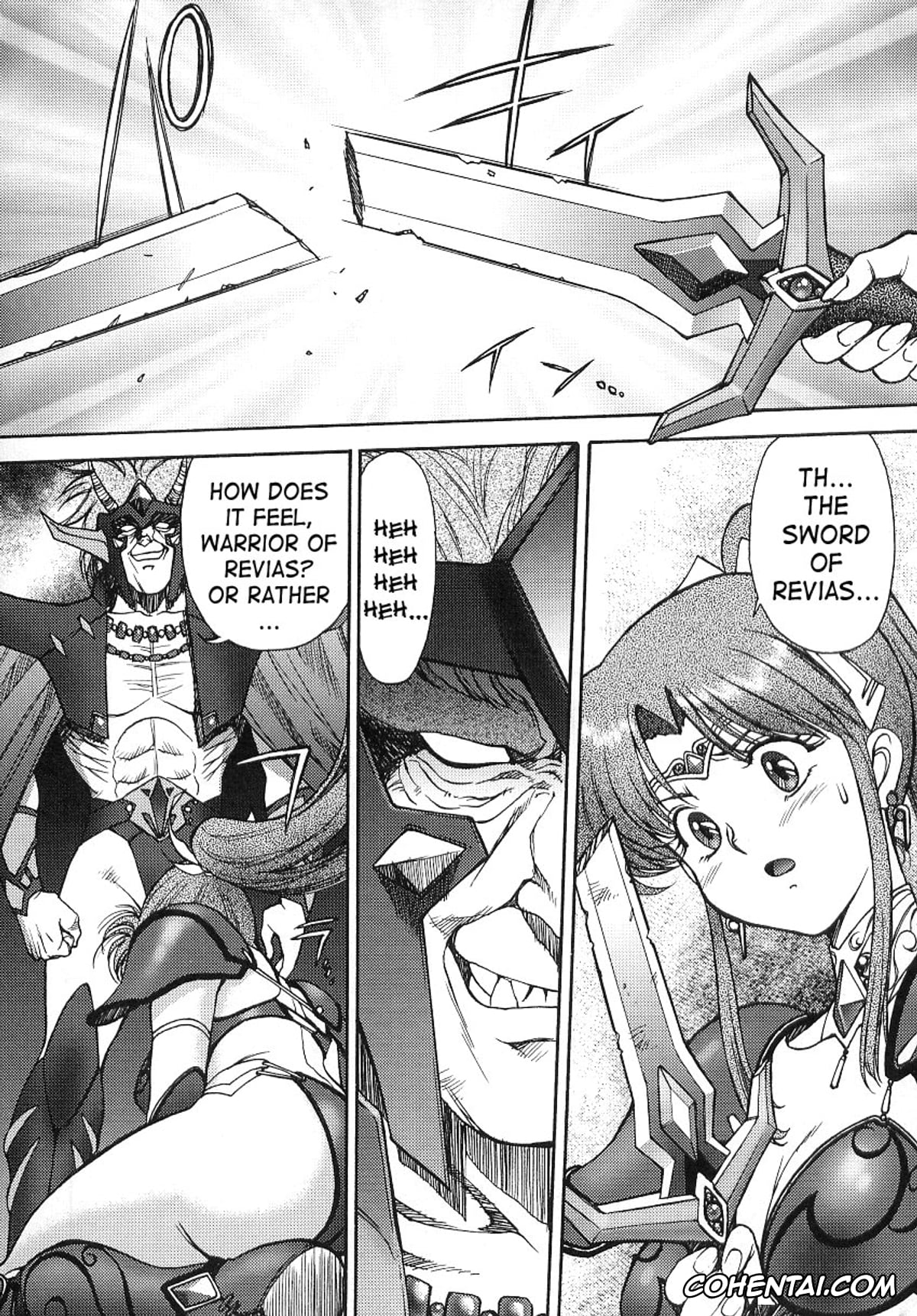Genmu Senki Leda porno, Yohko Asagiri porno, Chou Mugen Densetsu Revias (Tatakau Heroine Ryoujoku Anthology Toukiryoujoku), pagina 2