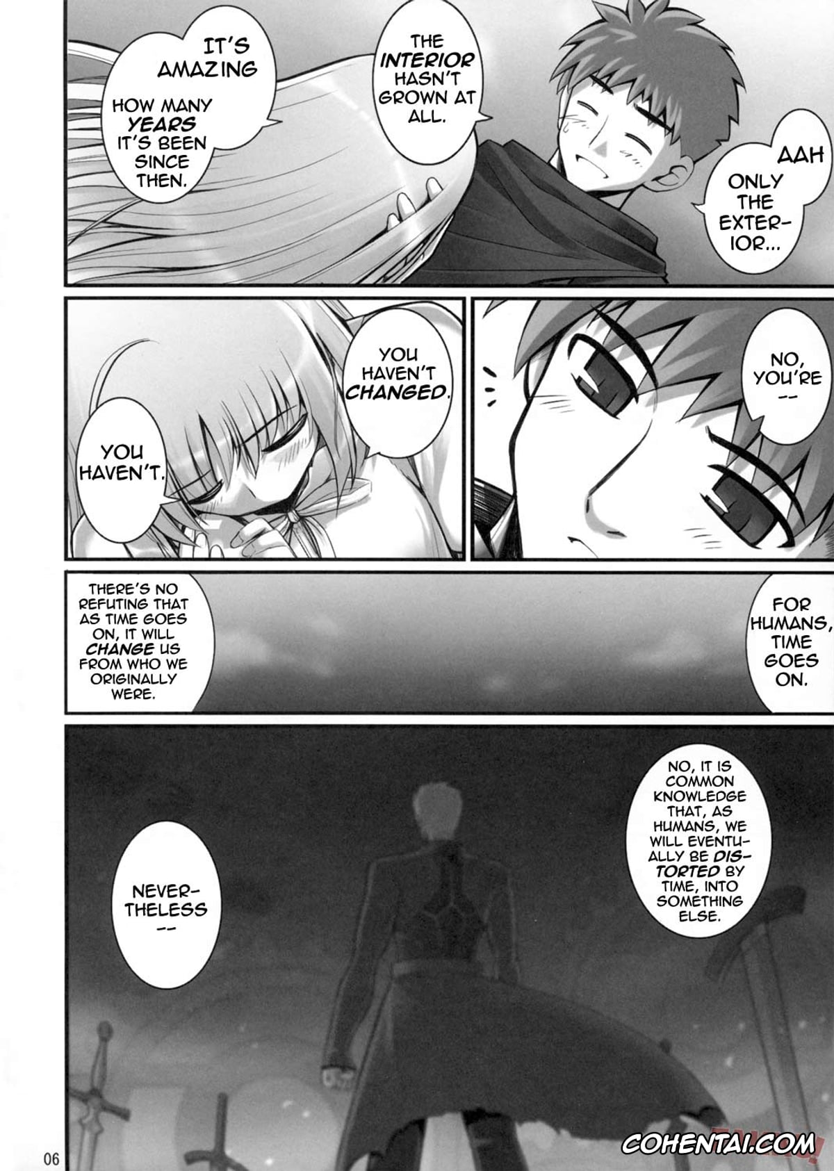 Fate/stay night xxx, Saber | Arturia Pendragon xxx, Shirou Emiya xxx, RE 06 (Fate/stay night), pagina 7