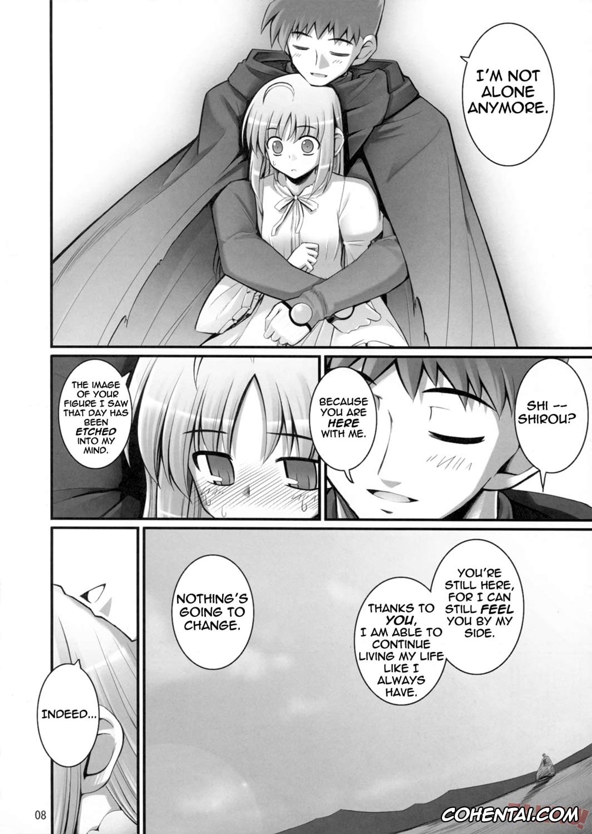 Fate/stay night hentai, Saber | Arturia Pendragon hentai, Shirou Emiya hentai, RE 06 (Fate/stay night), pagina 9