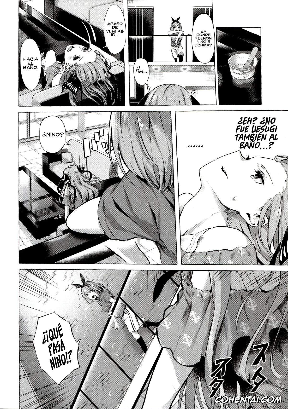 Gotoubun No Hanayome | The Quintessential Quintuplets porno, Fuutarou Uesugi porno, Ichika Nakano porno, Itsuki Nakano porno, Miku Nakano porno, Nino Nakano porno, Yotsuba Nakano porno, Gotoubun no Sorayume (Gotoubun no Hanayome), pagina 8