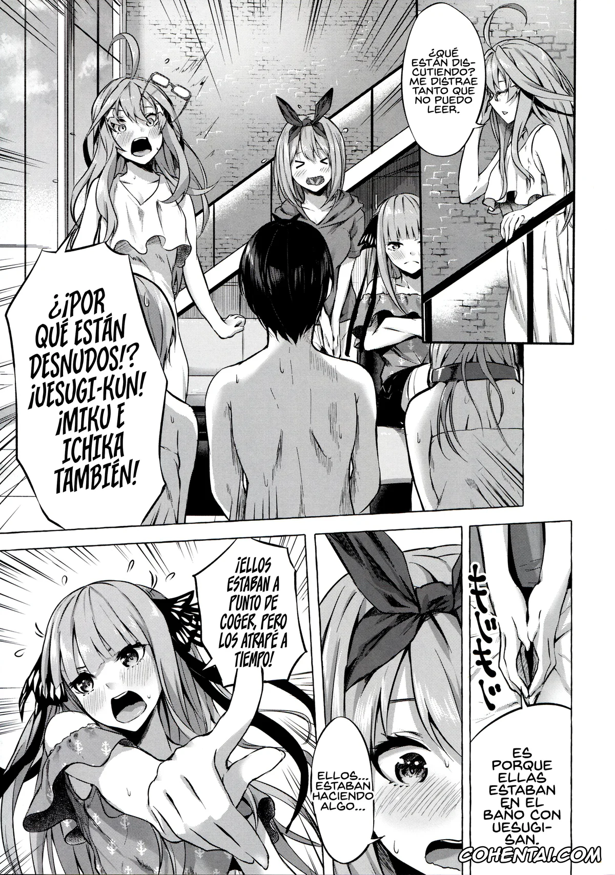 Gotoubun No Hanayome | The Quintessential Quintuplets porno, Fuutarou Uesugi porno, Ichika Nakano porno, Itsuki Nakano porno, Miku Nakano porno, Nino Nakano porno, Yotsuba Nakano porno, Gotoubun no Sorayume (Gotoubun no Hanayome), pagina 11