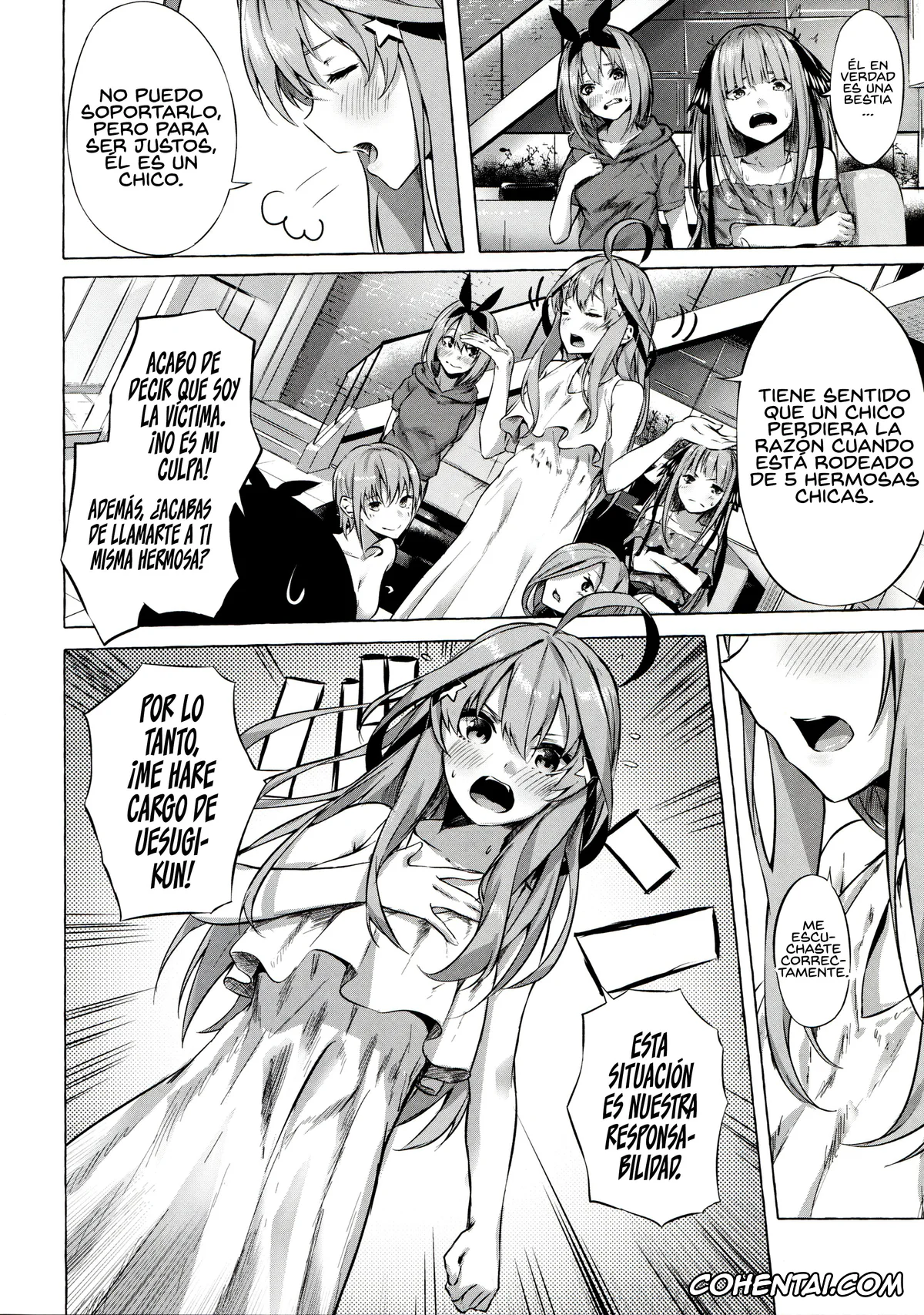 Gotoubun No Hanayome | The Quintessential Quintuplets xxx, Fuutarou Uesugi xxx, Ichika Nakano xxx, Itsuki Nakano xxx, Miku Nakano xxx, Nino Nakano xxx, Yotsuba Nakano xxx, Gotoubun no Sorayume (Gotoubun no Hanayome), pagina 16