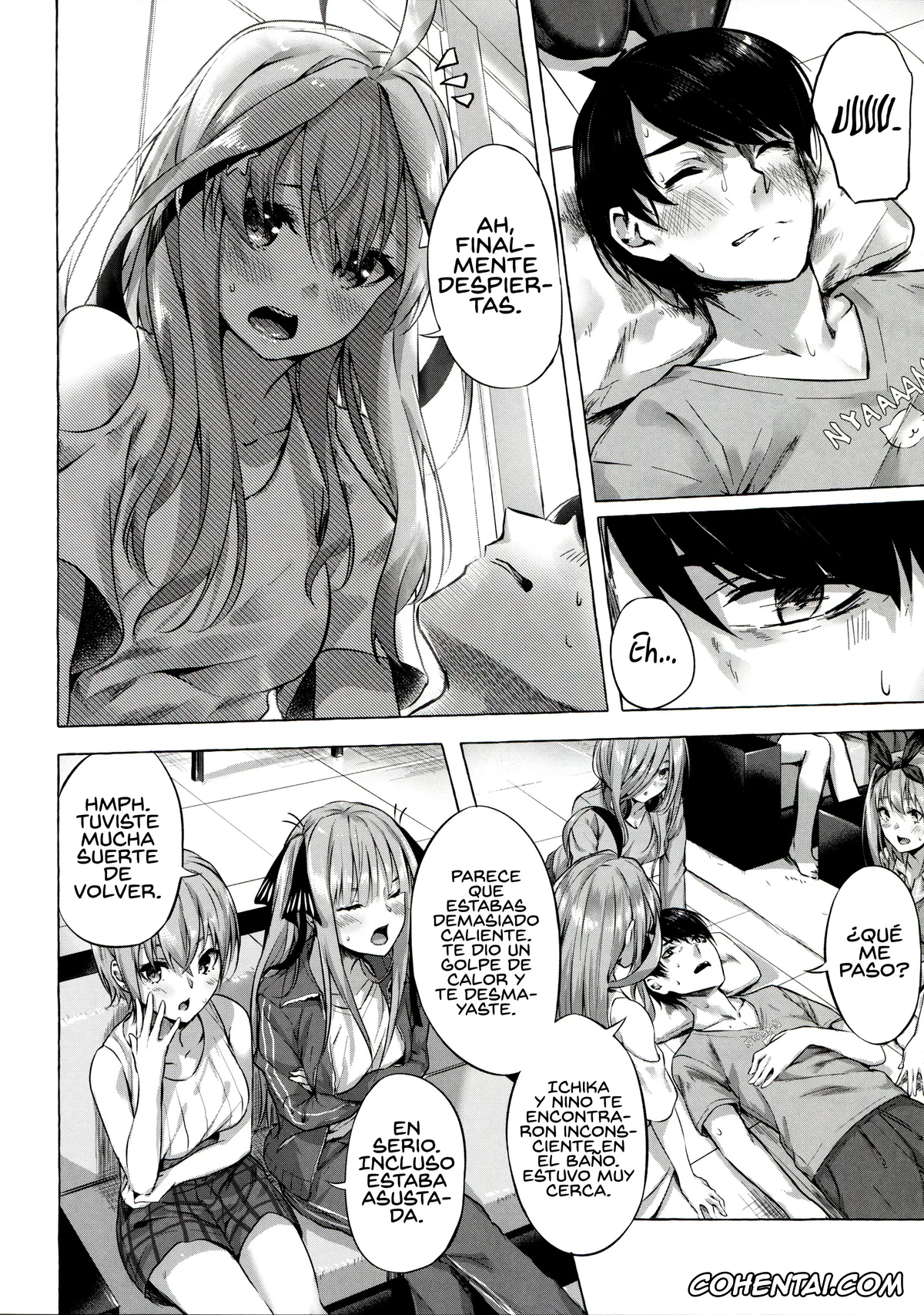 Gotoubun No Hanayome | The Quintessential Quintuplets xxx, Fuutarou Uesugi xxx, Ichika Nakano xxx, Itsuki Nakano xxx, Miku Nakano xxx, Nino Nakano xxx, Yotsuba Nakano xxx, Gotoubun no Sorayume (Gotoubun no Hanayome), pagina 34
