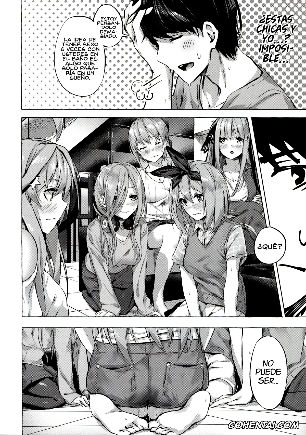 Gotoubun No Hanayome | The Quintessential Quintuplets hentai, Fuutarou Uesugi hentai, Ichika Nakano hentai, Itsuki Nakano hentai, Miku Nakano hentai, Nino Nakano hentai, Yotsuba Nakano hentai, Gotoubun no Sorayume (Gotoubun no Hanayome), pagina 36