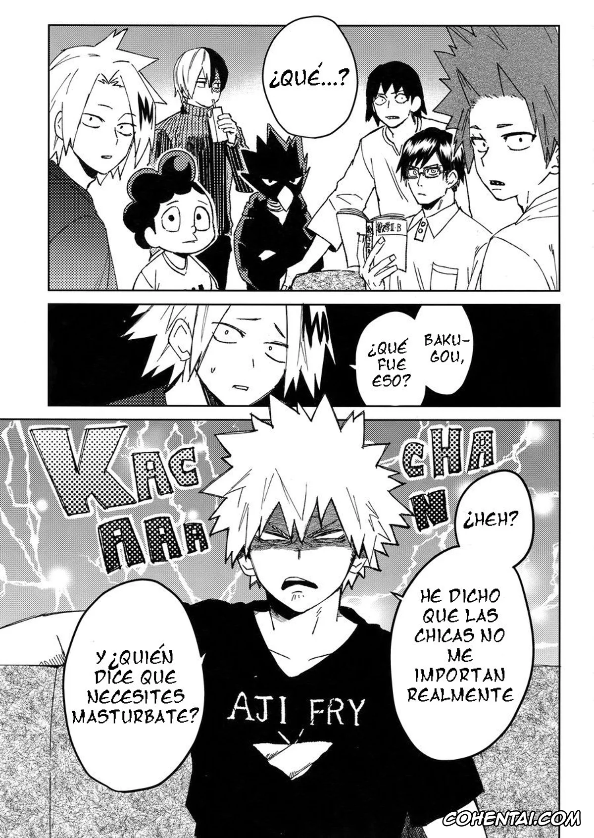 My Hero Academia | Boku No Hero Academia porno, Eijirou Kirishima porno, Katsuki Bakugou porno, Yuujou Heni (Boku no Hero Academia), pagina 2