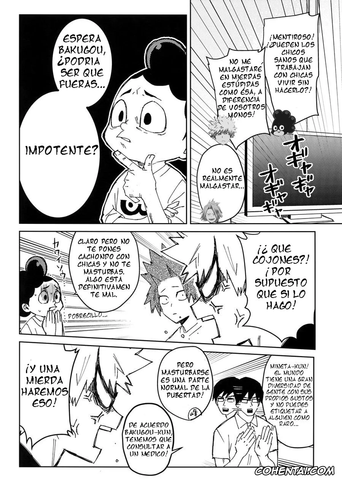 My Hero Academia | Boku No Hero Academia hentai, Eijirou Kirishima hentai, Katsuki Bakugou hentai, Yuujou Heni (Boku no Hero Academia), pagina 3