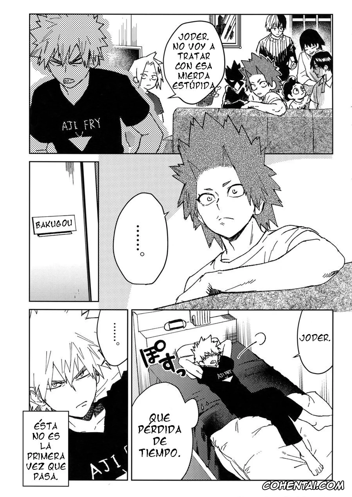 My Hero Academia | Boku No Hero Academia xxx, Eijirou Kirishima xxx, Katsuki Bakugou xxx, Yuujou Heni (Boku no Hero Academia), pagina 4