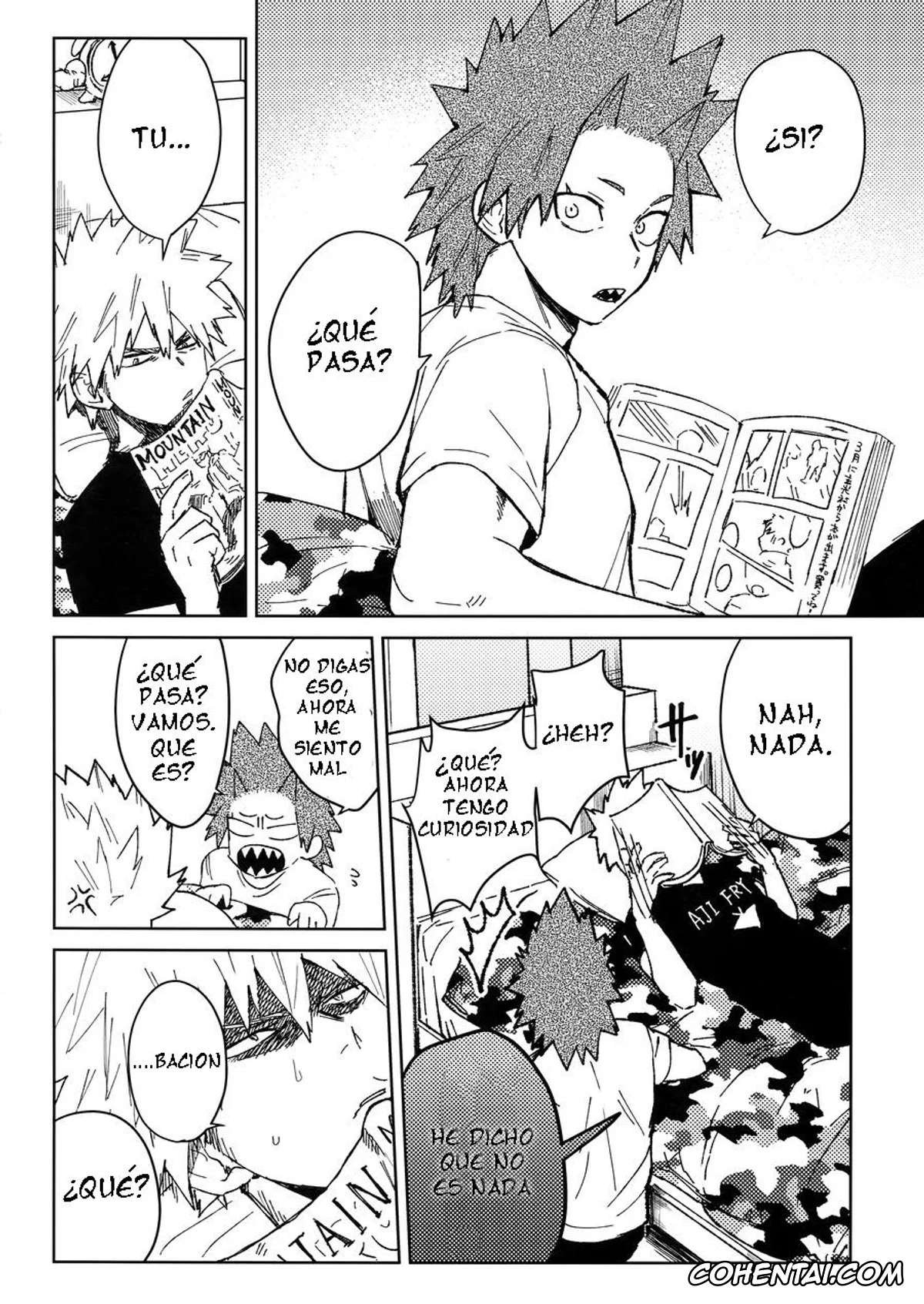 My Hero Academia | Boku No Hero Academia xxx, Eijirou Kirishima xxx, Katsuki Bakugou xxx, Yuujou Heni (Boku no Hero Academia), pagina 7