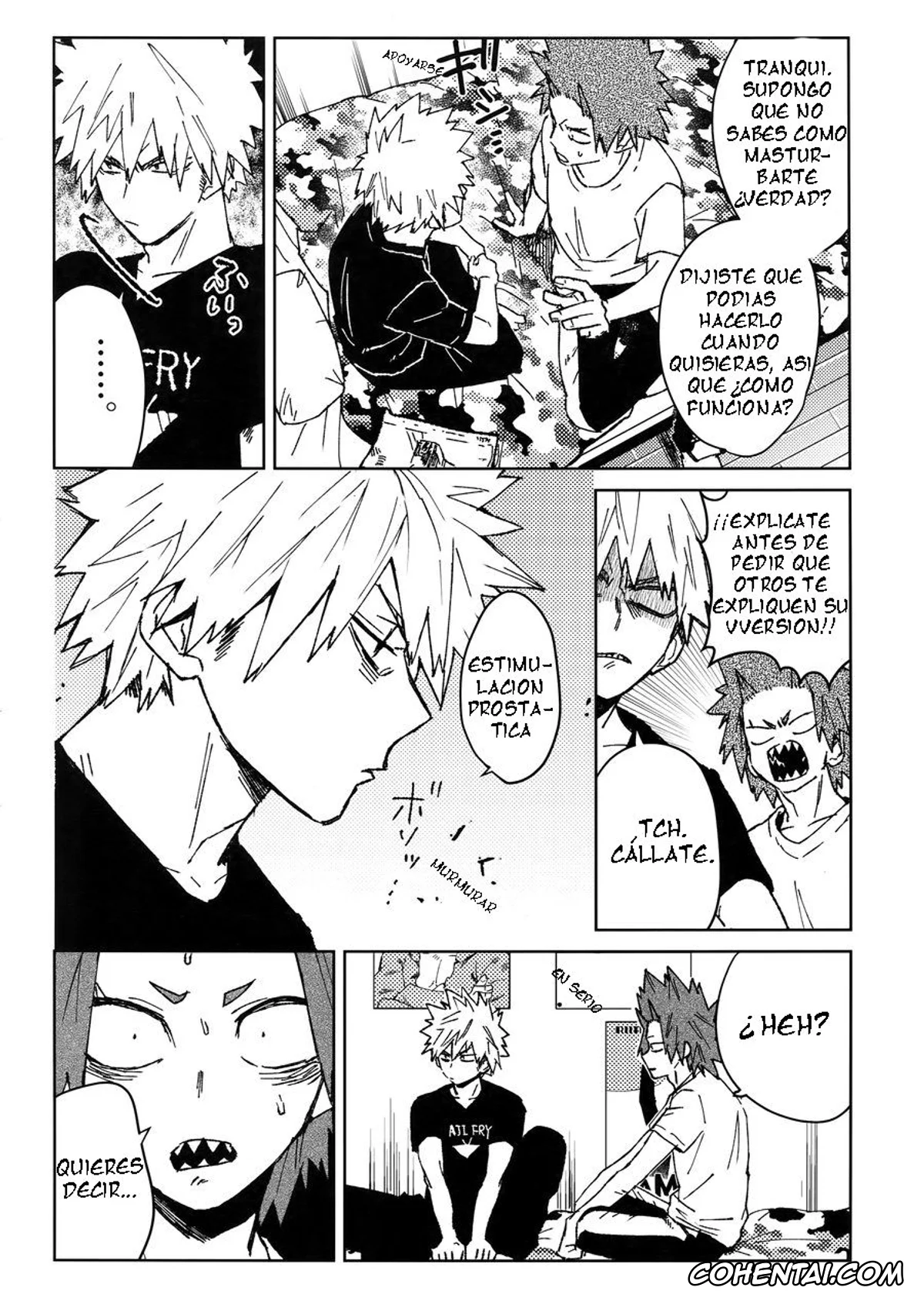 My Hero Academia | Boku No Hero Academia hentai, Eijirou Kirishima hentai, Katsuki Bakugou hentai, Yuujou Heni (Boku no Hero Academia), pagina 9