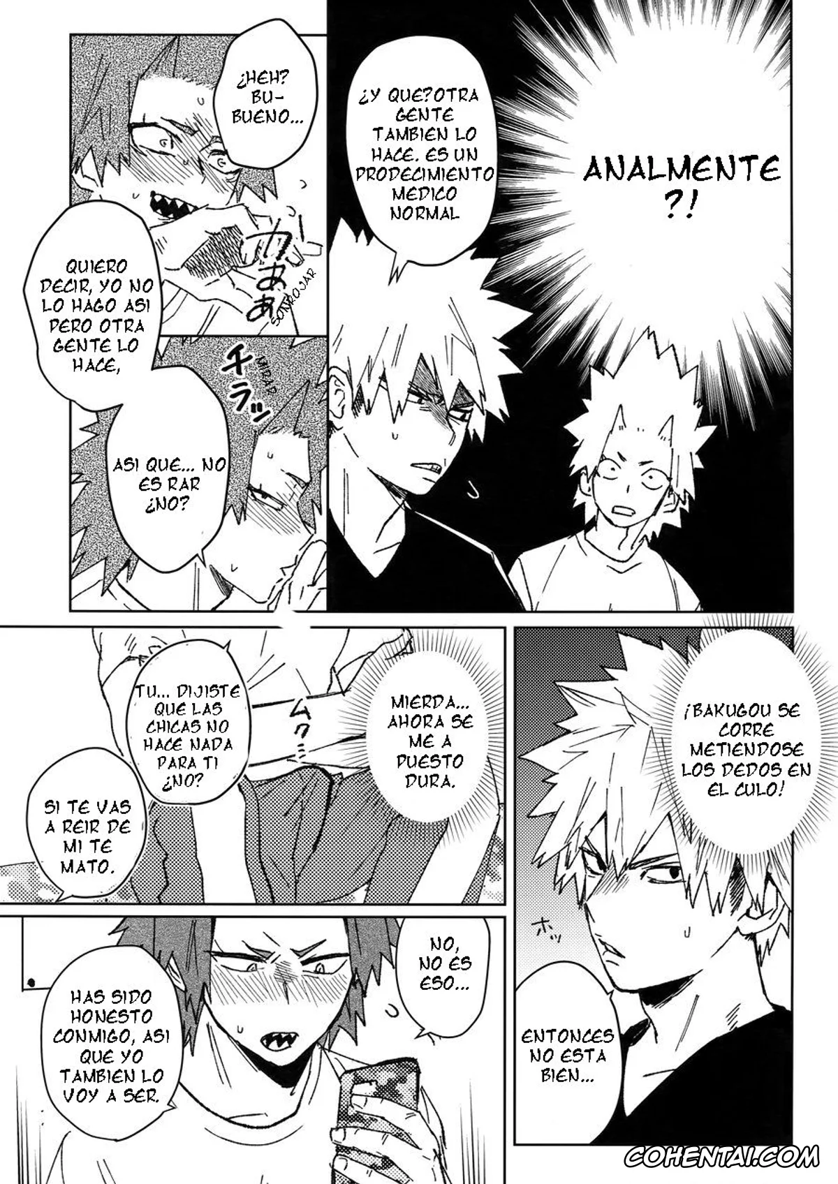 My Hero Academia | Boku No Hero Academia xxx, Eijirou Kirishima xxx, Katsuki Bakugou xxx, Yuujou Heni (Boku no Hero Academia), pagina 10