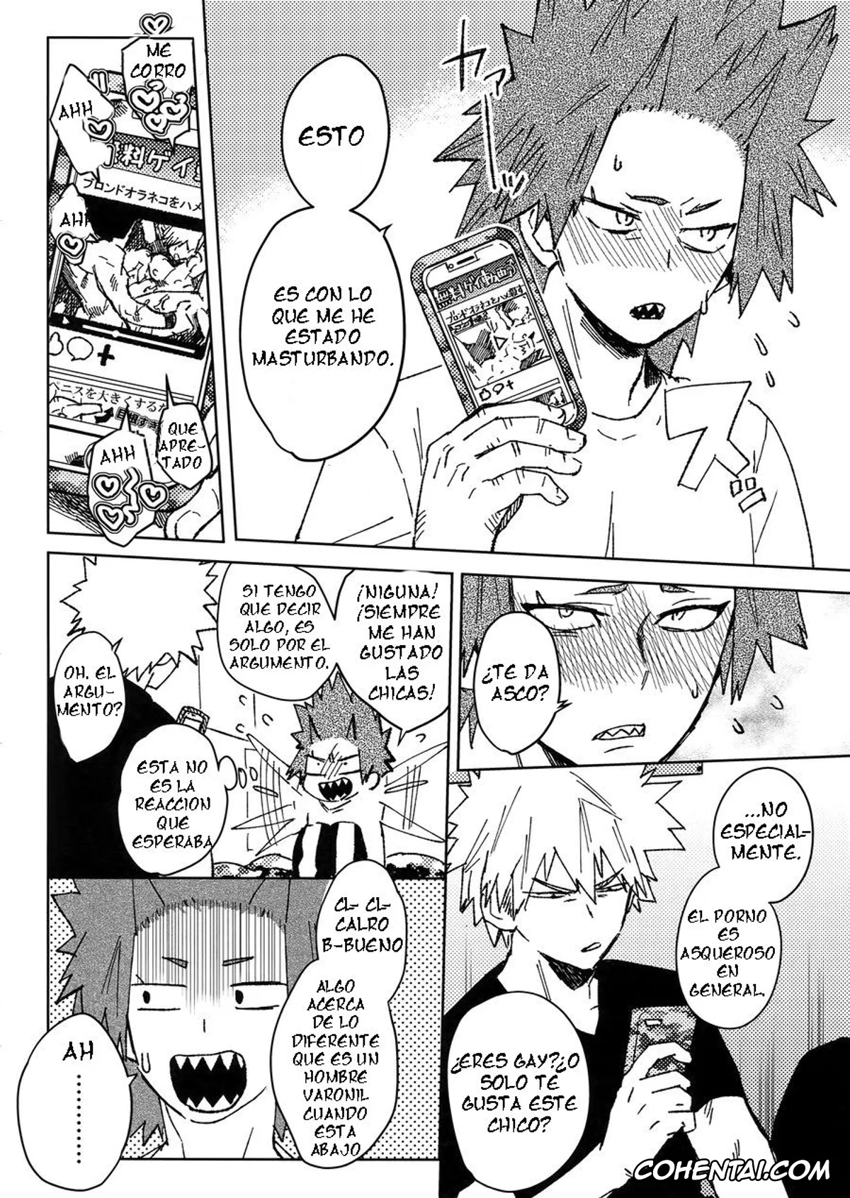 My Hero Academia | Boku No Hero Academia porno, Eijirou Kirishima porno, Katsuki Bakugou porno, Yuujou Heni (Boku no Hero Academia), pagina 11