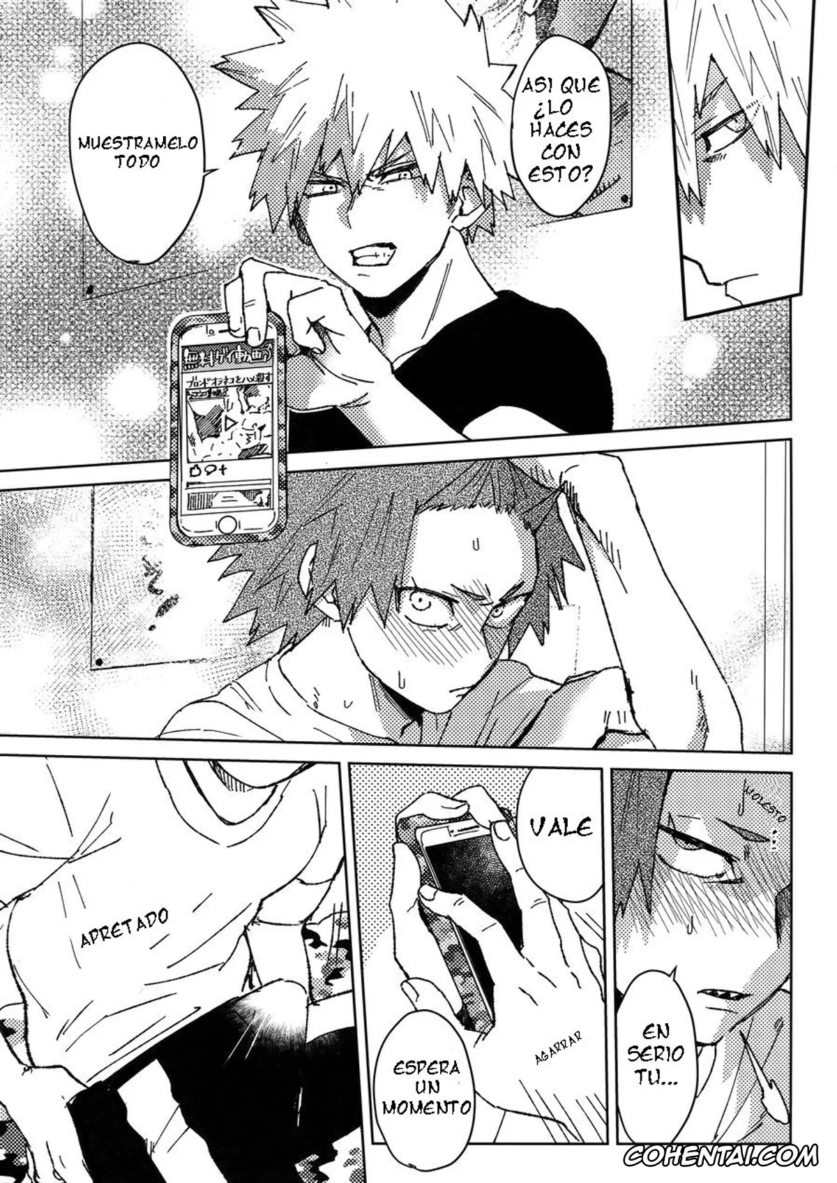 My Hero Academia | Boku No Hero Academia hentai, Eijirou Kirishima hentai, Katsuki Bakugou hentai, Yuujou Heni (Boku no Hero Academia), pagina 12
