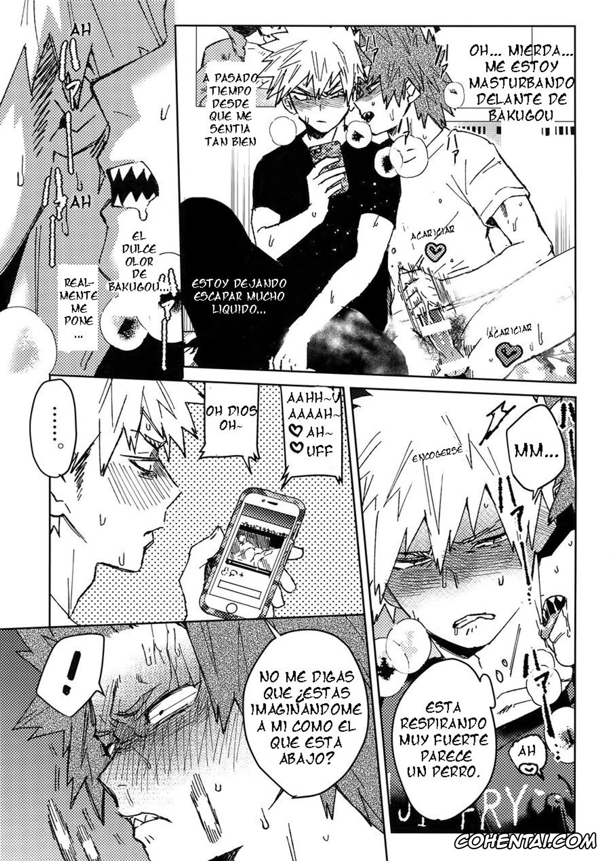 My Hero Academia | Boku No Hero Academia porno, Eijirou Kirishima porno, Katsuki Bakugou porno, Yuujou Heni (Boku no Hero Academia), pagina 14