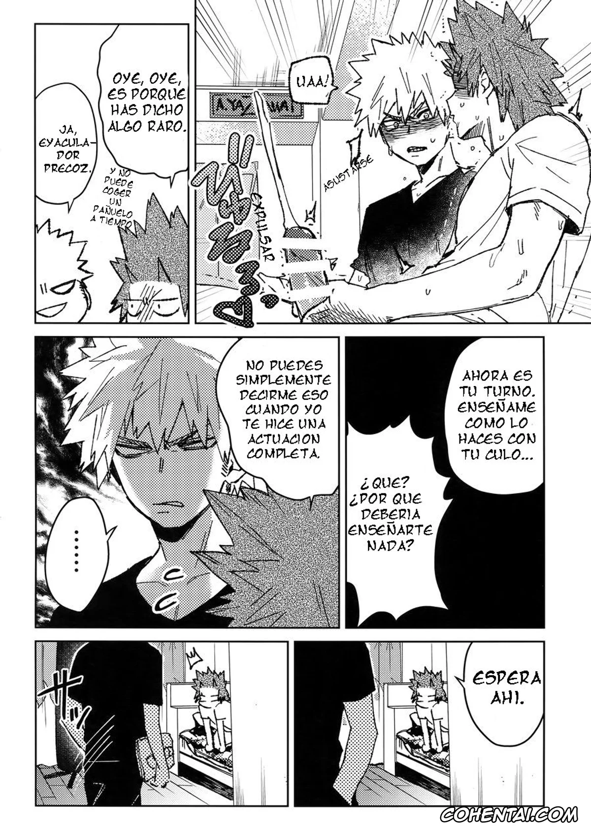 My Hero Academia | Boku No Hero Academia hentai, Eijirou Kirishima hentai, Katsuki Bakugou hentai, Yuujou Heni (Boku no Hero Academia), pagina 15
