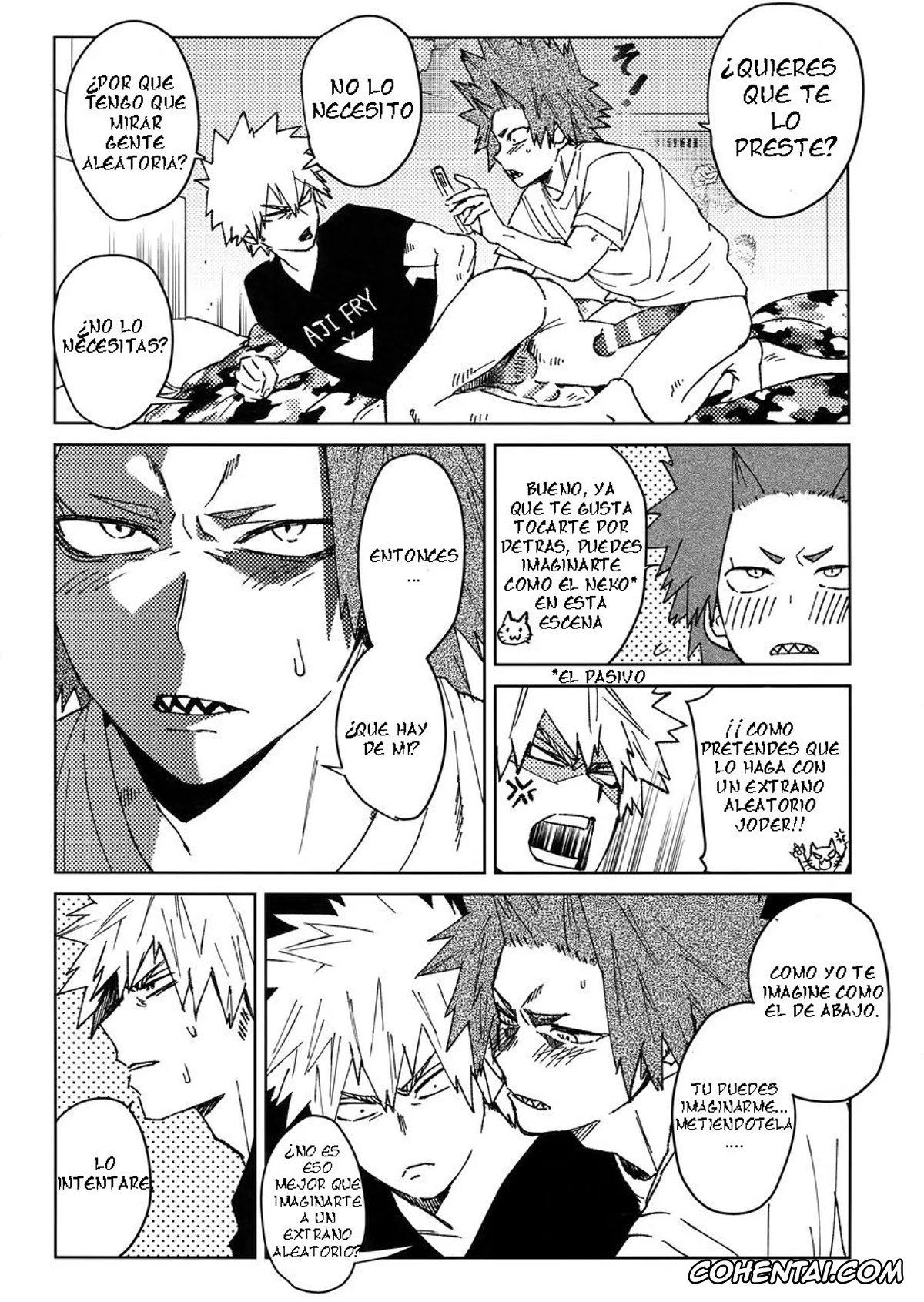 My Hero Academia | Boku No Hero Academia porno, Eijirou Kirishima porno, Katsuki Bakugou porno, Yuujou Heni (Boku no Hero Academia), pagina 17