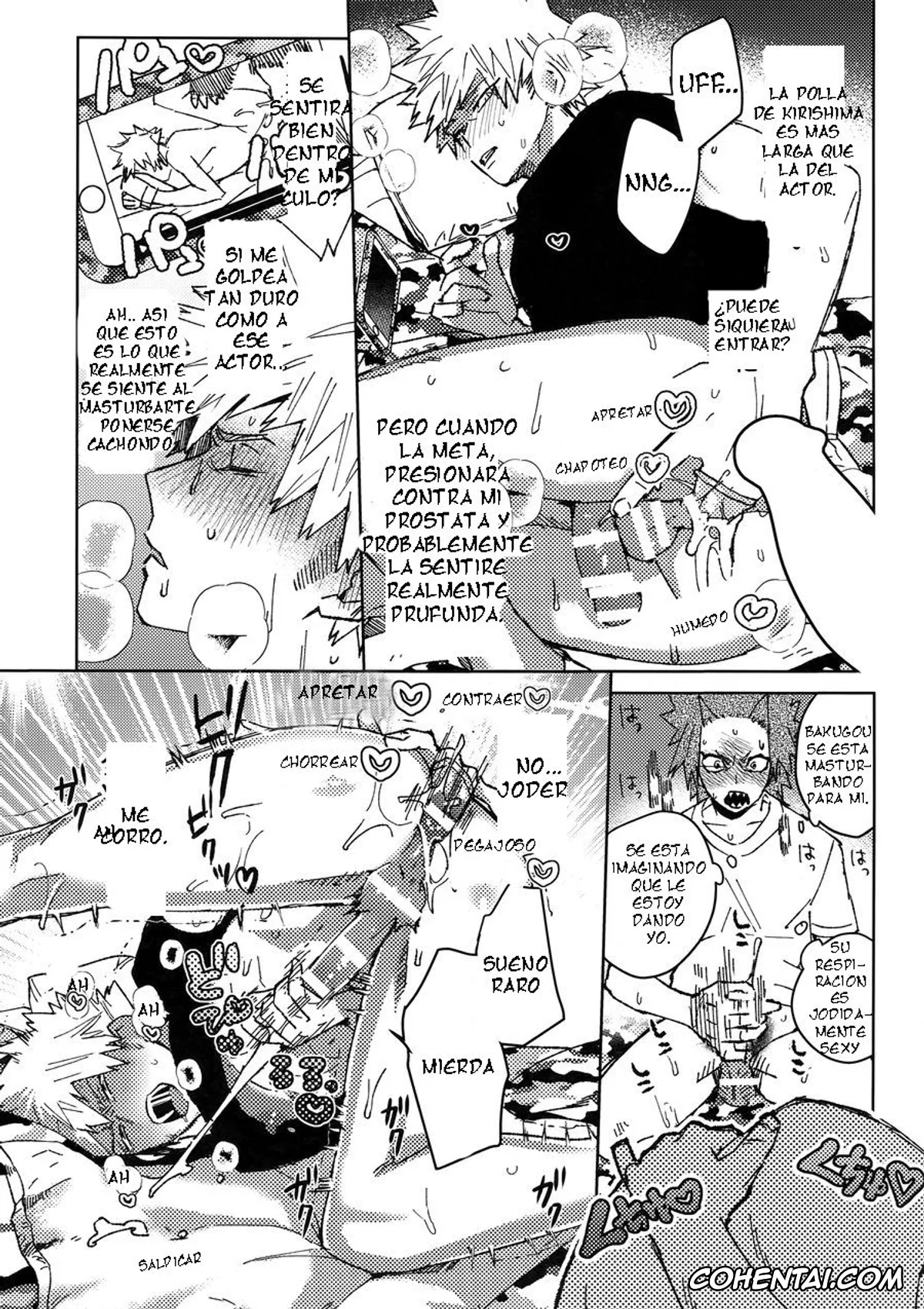 My Hero Academia | Boku No Hero Academia hentai, Eijirou Kirishima hentai, Katsuki Bakugou hentai, Yuujou Heni (Boku no Hero Academia), pagina 18