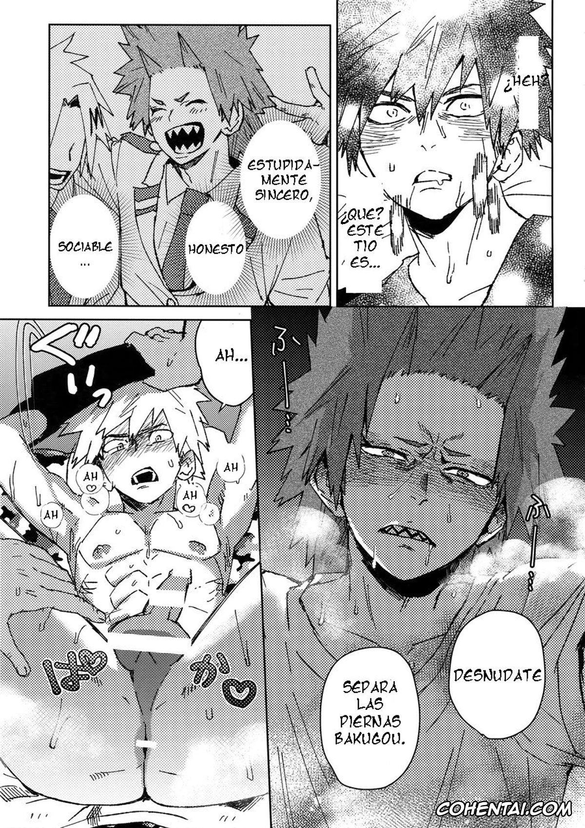 My Hero Academia | Boku No Hero Academia porno, Eijirou Kirishima porno, Katsuki Bakugou porno, Yuujou Heni (Boku no Hero Academia), pagina 20
