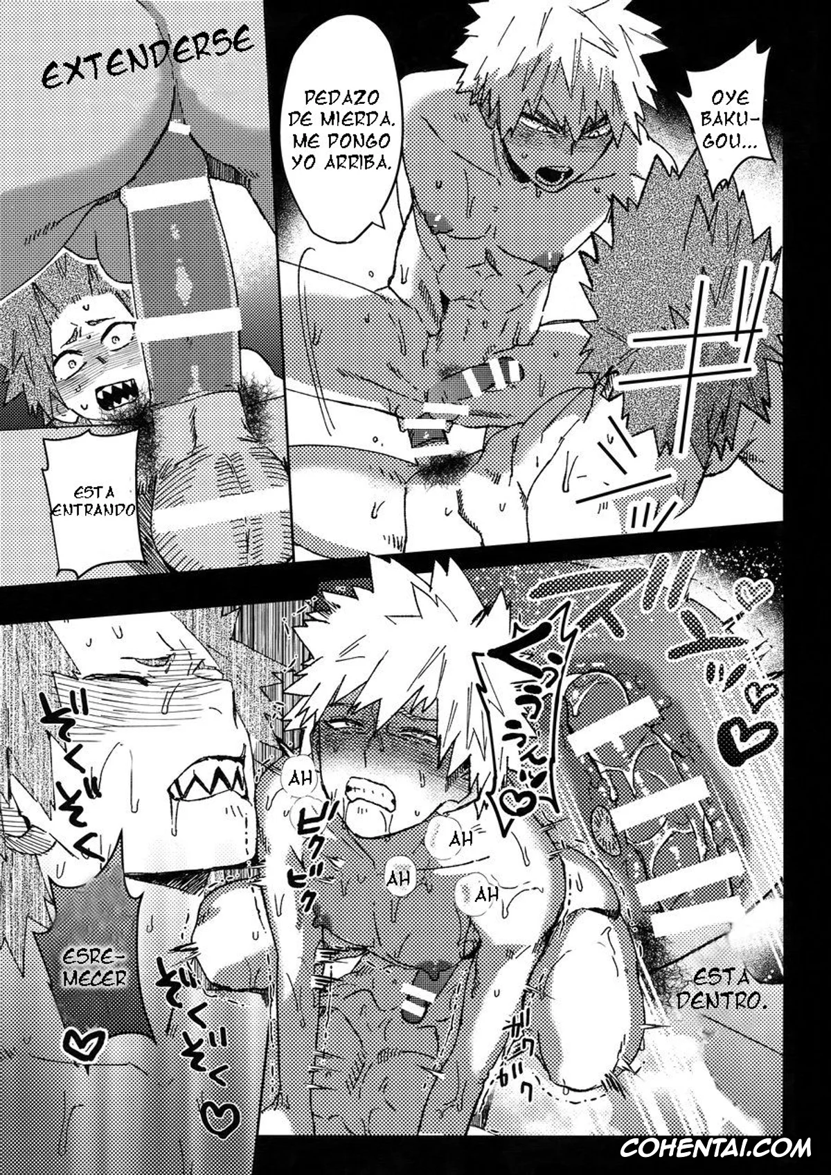 My Hero Academia | Boku No Hero Academia xxx, Eijirou Kirishima xxx, Katsuki Bakugou xxx, Yuujou Heni (Boku no Hero Academia), pagina 22