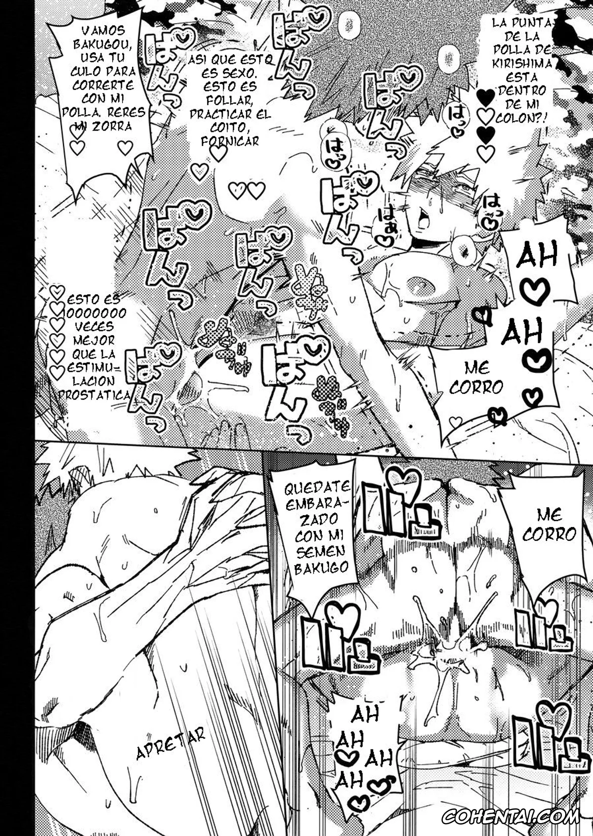 My Hero Academia | Boku No Hero Academia porno, Eijirou Kirishima porno, Katsuki Bakugou porno, Yuujou Heni (Boku no Hero Academia), pagina 29