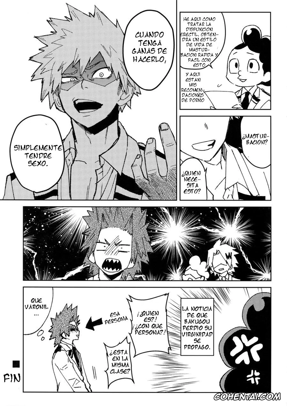 My Hero Academia | Boku No Hero Academia porno, Eijirou Kirishima porno, Katsuki Bakugou porno, Yuujou Heni (Boku no Hero Academia), pagina 32