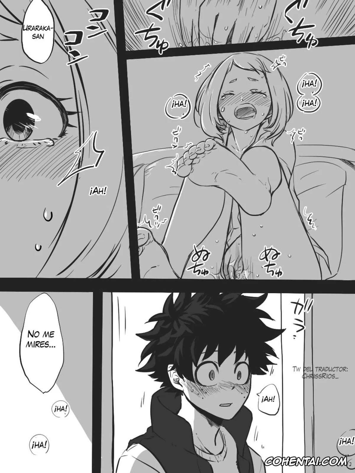 My Hero Academia | Boku No Hero Academia xxx, Izuku Midoriya xxx, Ochako Uraraka xxx, Nante Tsugou no Yoi Kosei nanda!! (Boku no Hero Academia), pagina 4