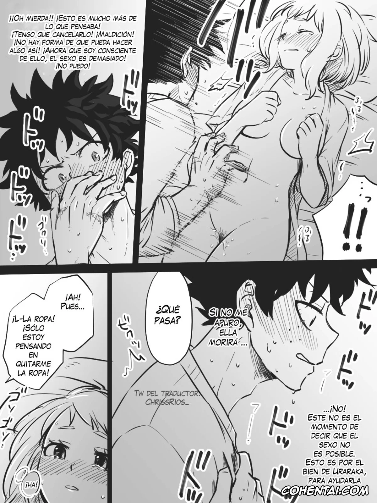 My Hero Academia | Boku No Hero Academia hentai, Izuku Midoriya hentai, Ochako Uraraka hentai, Nante Tsugou no Yoi Kosei nanda!! (Boku no Hero Academia), pagina 9