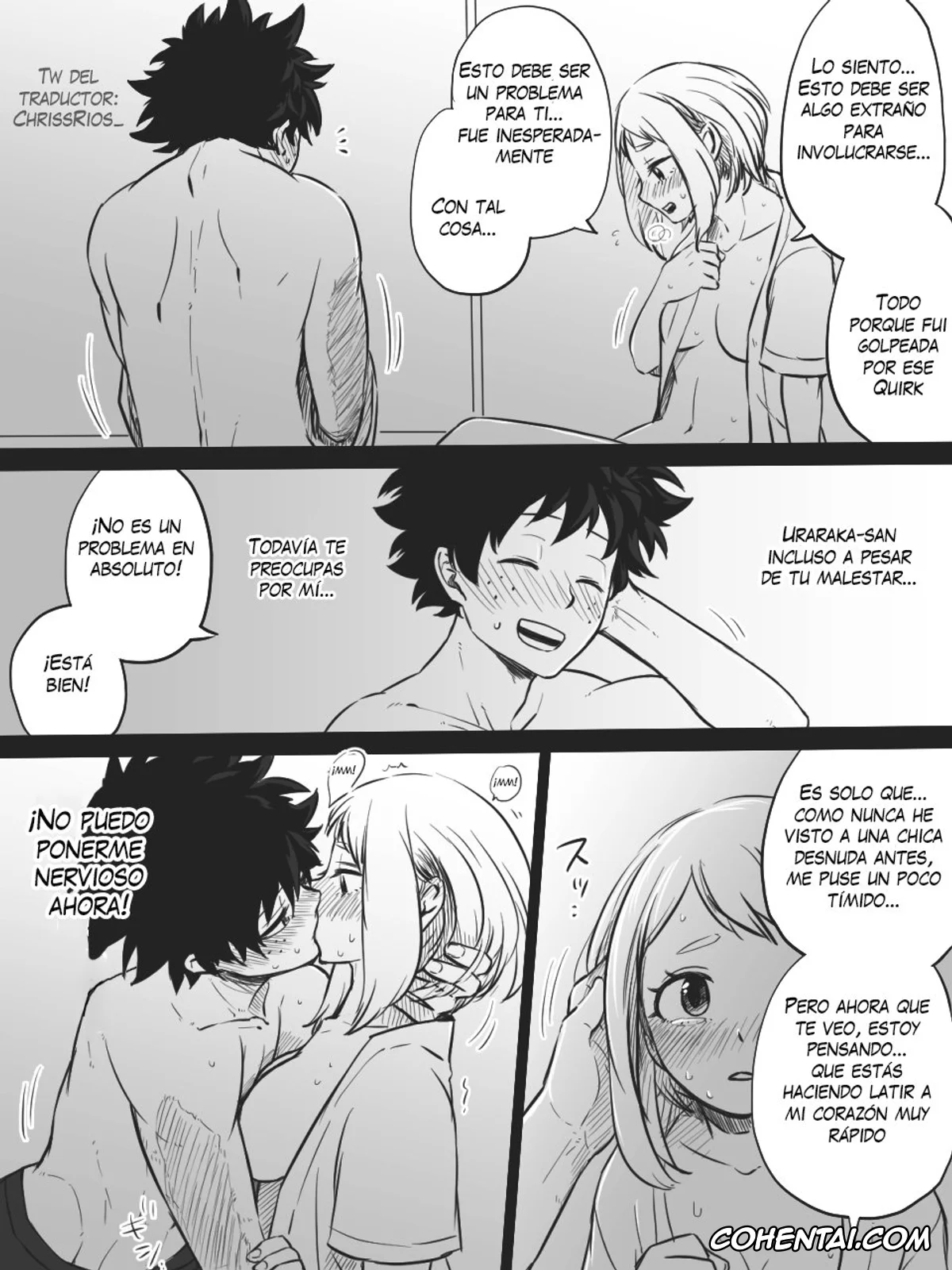 My Hero Academia | Boku No Hero Academia xxx, Izuku Midoriya xxx, Ochako Uraraka xxx, Nante Tsugou no Yoi Kosei nanda!! (Boku no Hero Academia), pagina 10