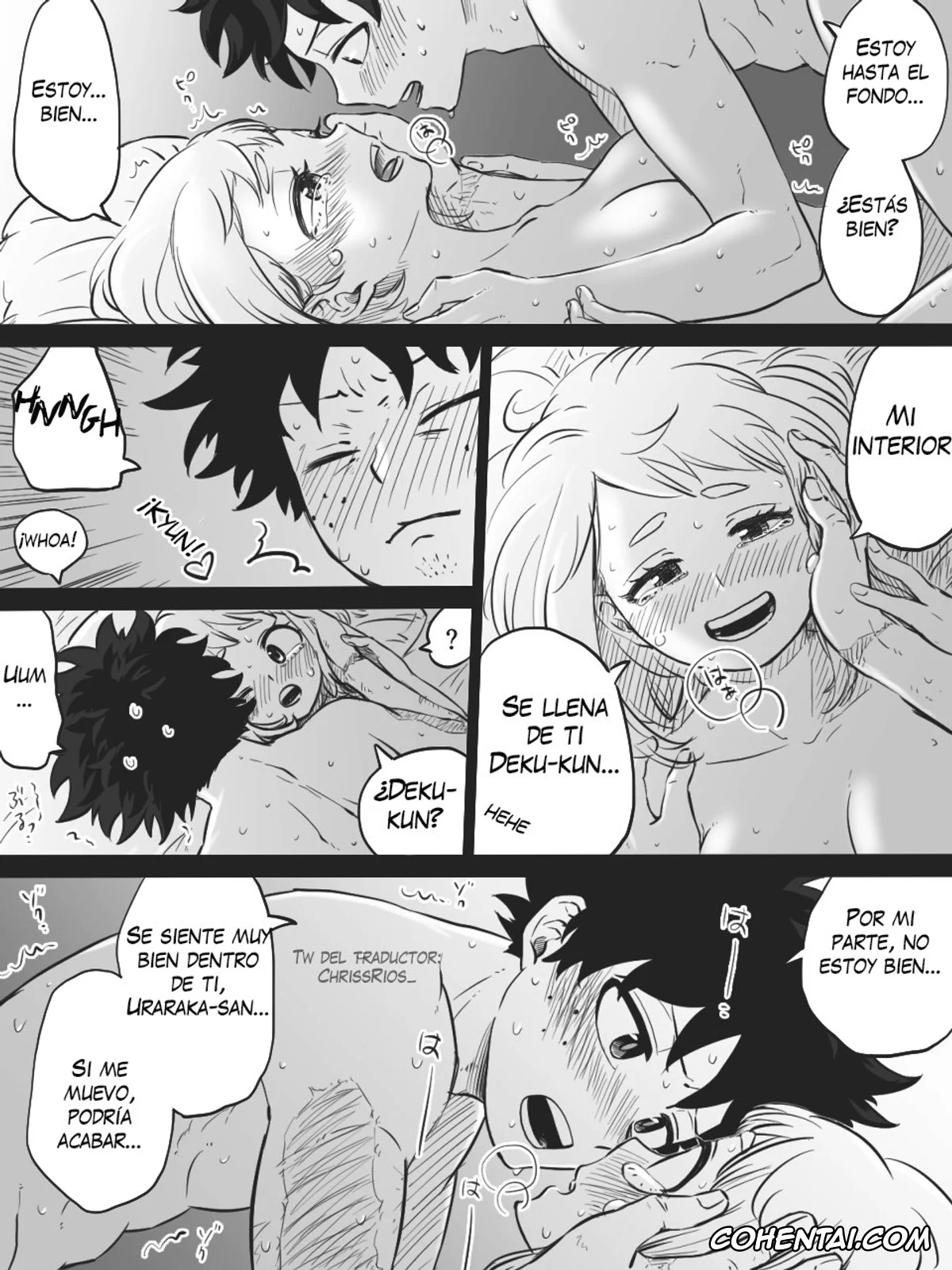 My Hero Academia | Boku No Hero Academia xxx, Izuku Midoriya xxx, Ochako Uraraka xxx, Nante Tsugou no Yoi Kosei nanda!! (Boku no Hero Academia), pagina 19