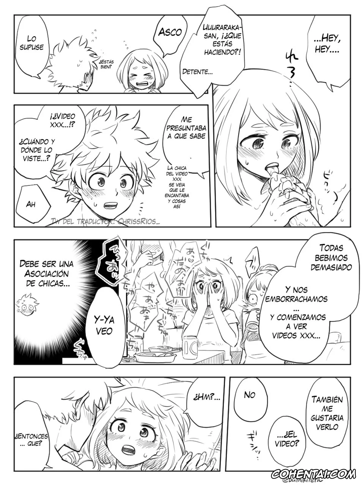 My Hero Academia | Boku No Hero Academia xxx, Izuku Midoriya xxx, Ochako Uraraka xxx, Nante Tsugou no Yoi Kosei nanda!! (Boku no Hero Academia), pagina 28