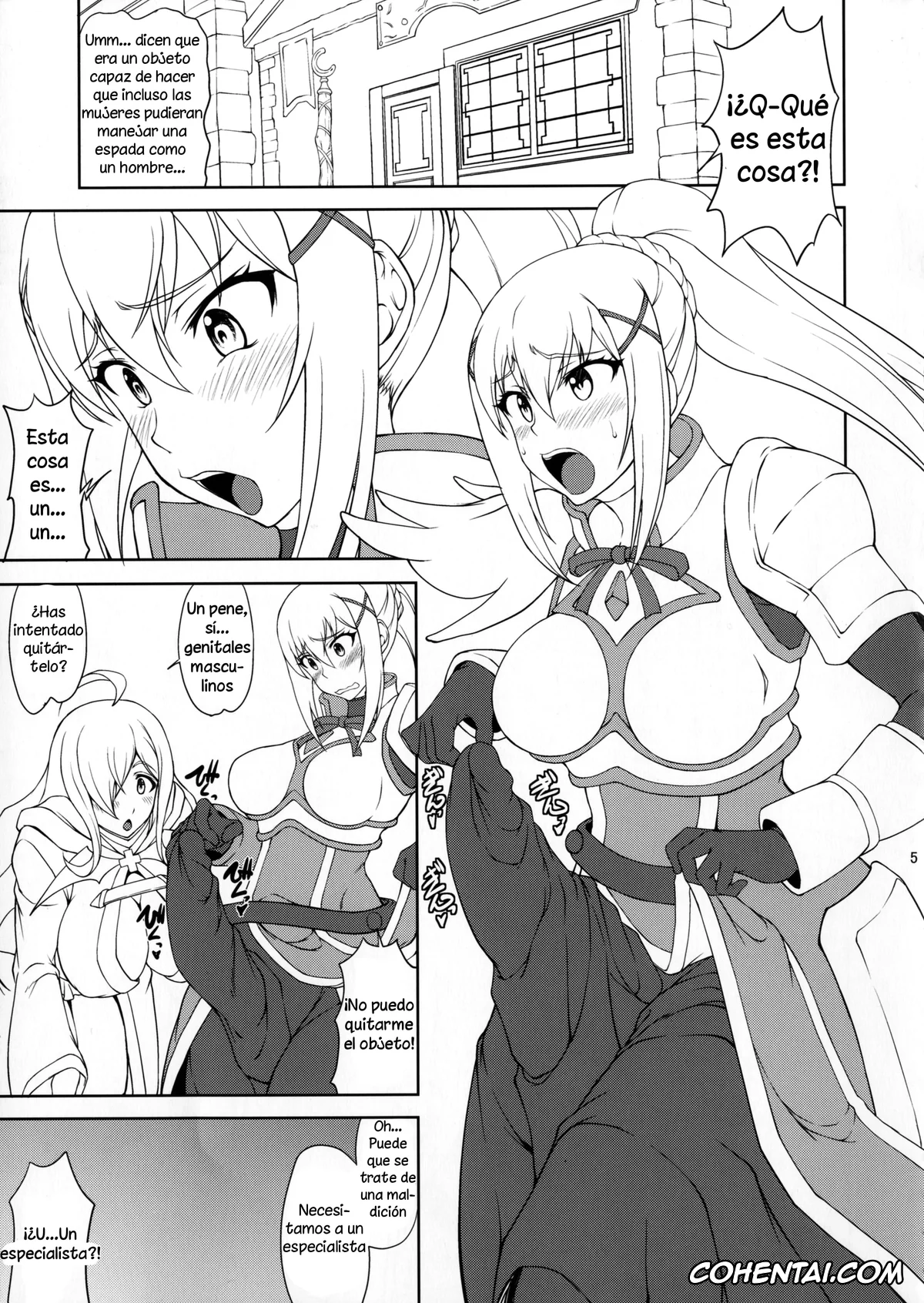 Kono Subarashii Sekai ni Syukufuku o! xxx, Darkness | Lalatina Ford Dustiness xxx, Kono Takerikuruu Kono Mi Ni Gouin Wo! (Kono Subarashii Sekai ni Syukufuku o!), pagina 4