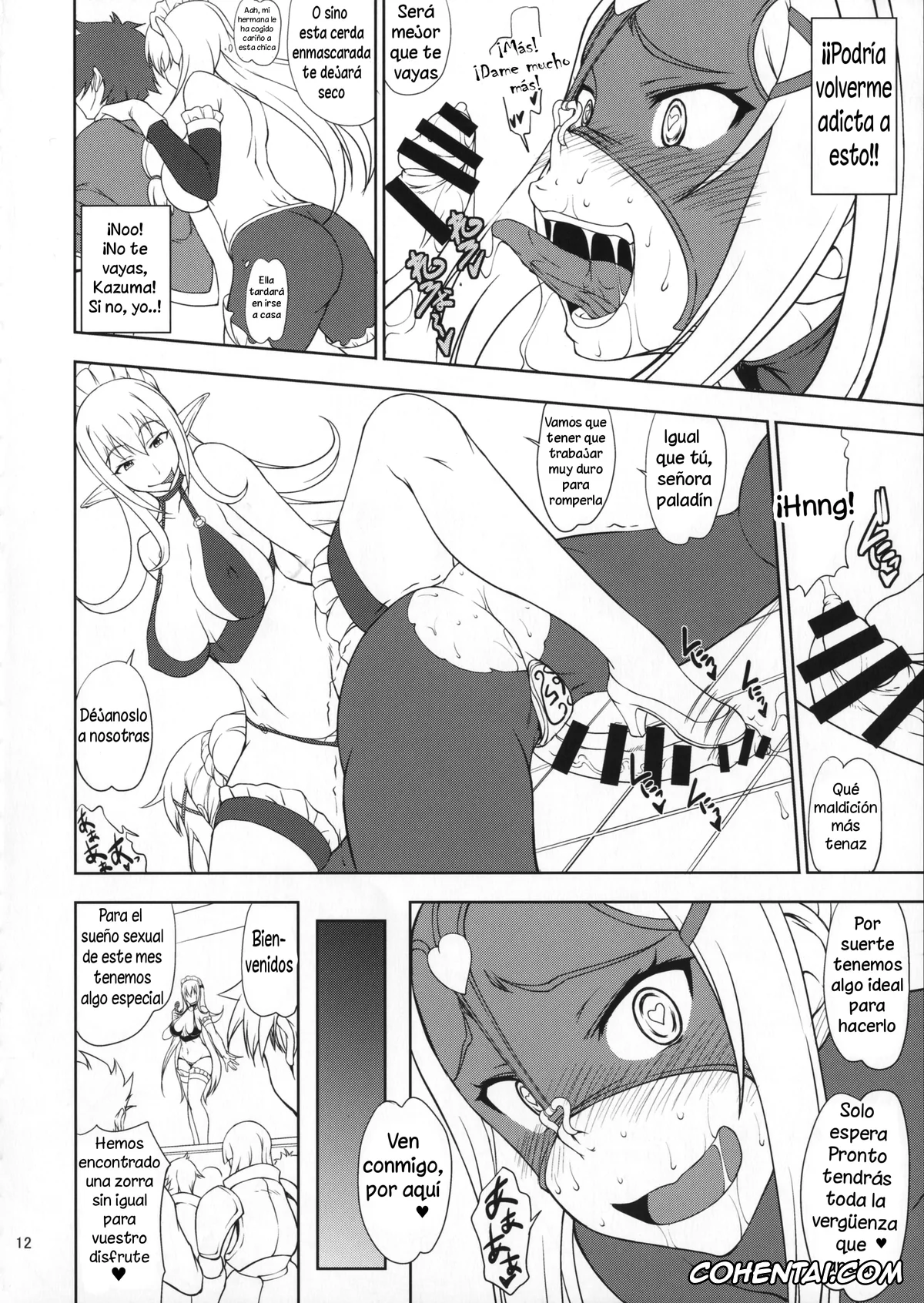 Kono Subarashii Sekai ni Syukufuku o! porno, Darkness | Lalatina Ford Dustiness porno, Kono Takerikuruu Kono Mi Ni Gouin Wo! (Kono Subarashii Sekai ni Syukufuku o!), pagina 11