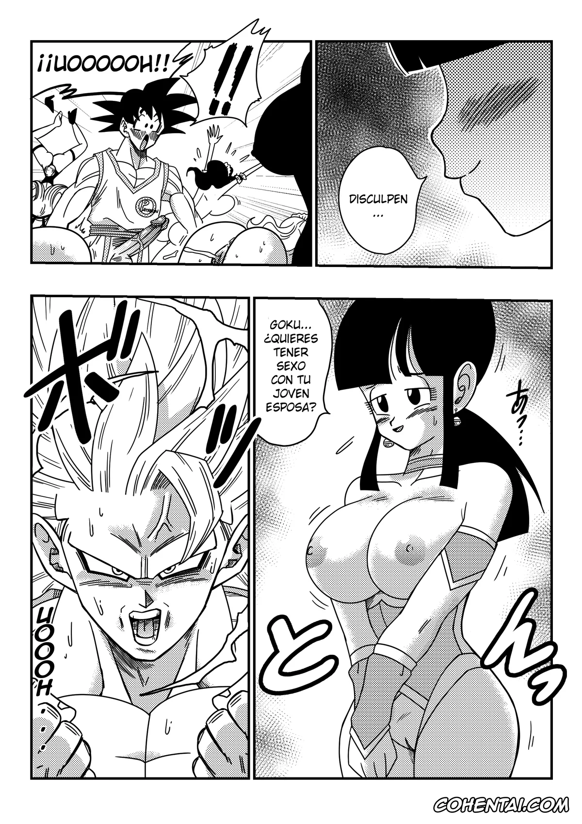 Dragon Ball Z porno, Fairy Tail porno, One Piece porno, Android 18 porno, Bulma Briefs porno, Chi Chi porno, Erza Scarlet porno, Nami porno, Nico Robin porno, Son Goku porno, Doujinshi Especial Harem de los Patreon (Dragon Ball Z, Fairy Tail, One piece), pagina 11