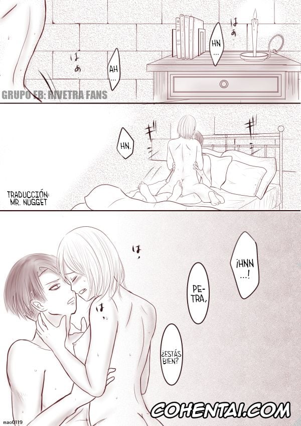 Shingeki No Kyojin | Attack On Titan porno, Levi Ackerman porno, Petra Ral porno, Rivetra Doujinshi Levi x Petra «UNA DECISIÓN SIN REMORDIMIENTOS» (Shingeki no Kyojin), pagina 2