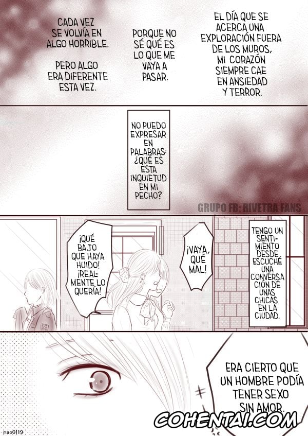 Shingeki No Kyojin | Attack On Titan xxx, Levi Ackerman xxx, Petra Ral xxx, Rivetra Doujinshi Levi x Petra «UNA DECISIÓN SIN REMORDIMIENTOS» (Shingeki no Kyojin), pagina 4