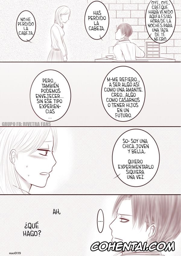 Shingeki No Kyojin | Attack On Titan xxx, Levi Ackerman xxx, Petra Ral xxx, Rivetra Doujinshi Levi x Petra «UNA DECISIÓN SIN REMORDIMIENTOS» (Shingeki no Kyojin), pagina 7