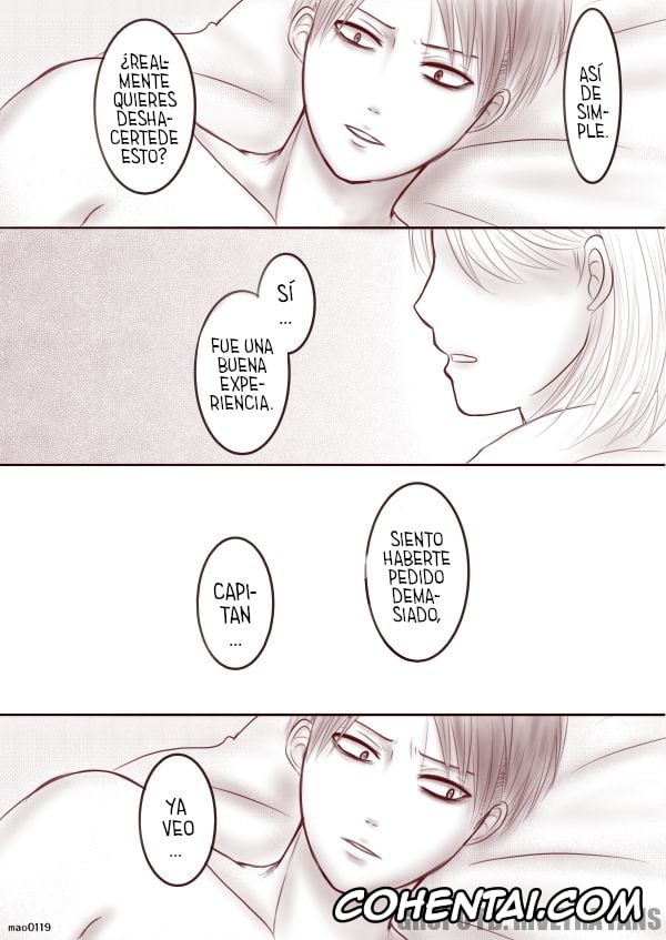 Shingeki No Kyojin | Attack On Titan hentai, Levi Ackerman hentai, Petra Ral hentai, Rivetra Doujinshi Levi x Petra «UNA DECISIÓN SIN REMORDIMIENTOS» (Shingeki no Kyojin), pagina 18