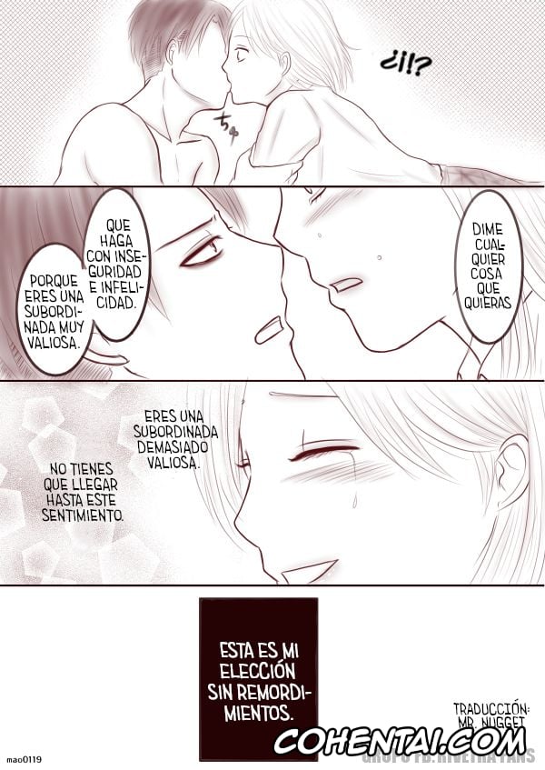 Shingeki No Kyojin | Attack On Titan hentai, Levi Ackerman hentai, Petra Ral hentai, Rivetra Doujinshi Levi x Petra «UNA DECISIÓN SIN REMORDIMIENTOS» (Shingeki no Kyojin), pagina 21